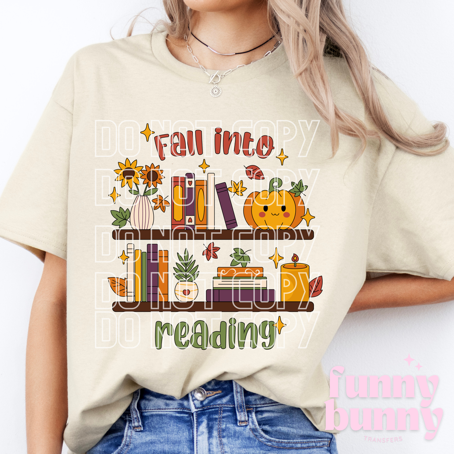 Fall Library - DTF Transfer