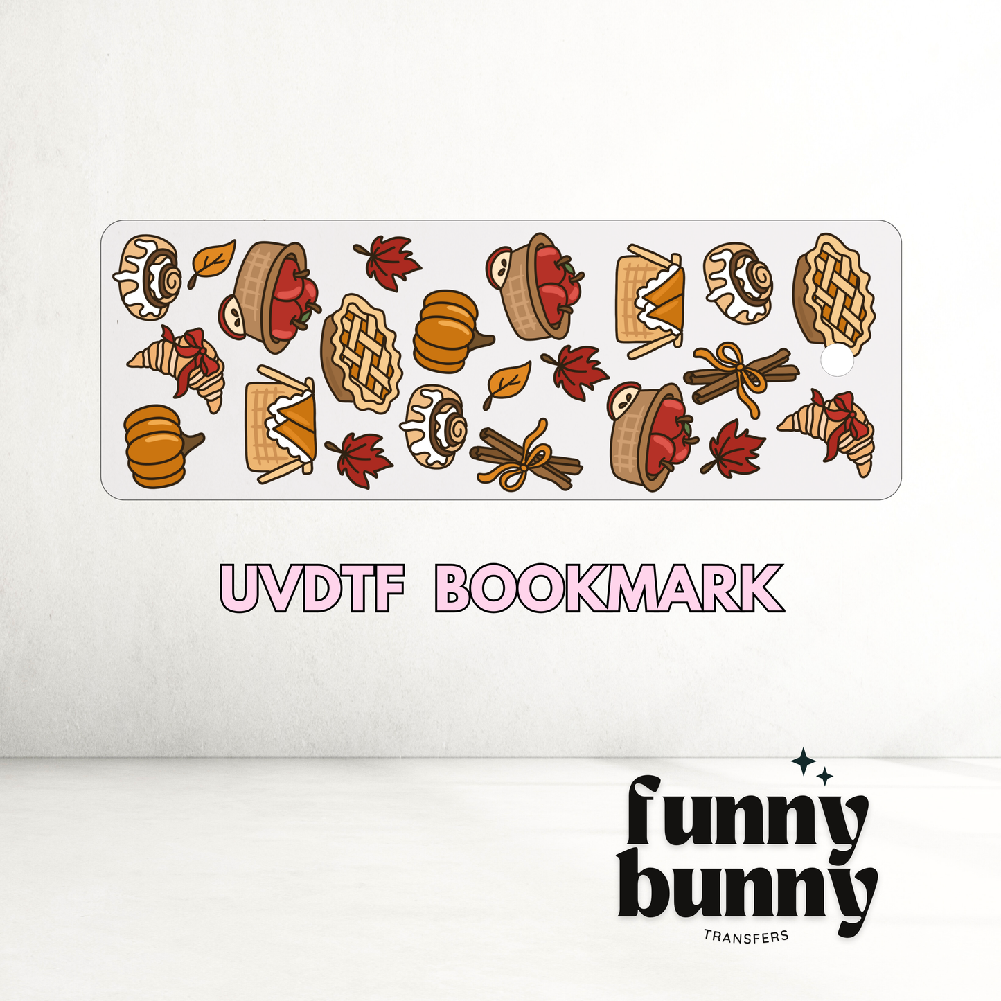 Fall Picnic 2.0 - UVDTF Bookmark Decal