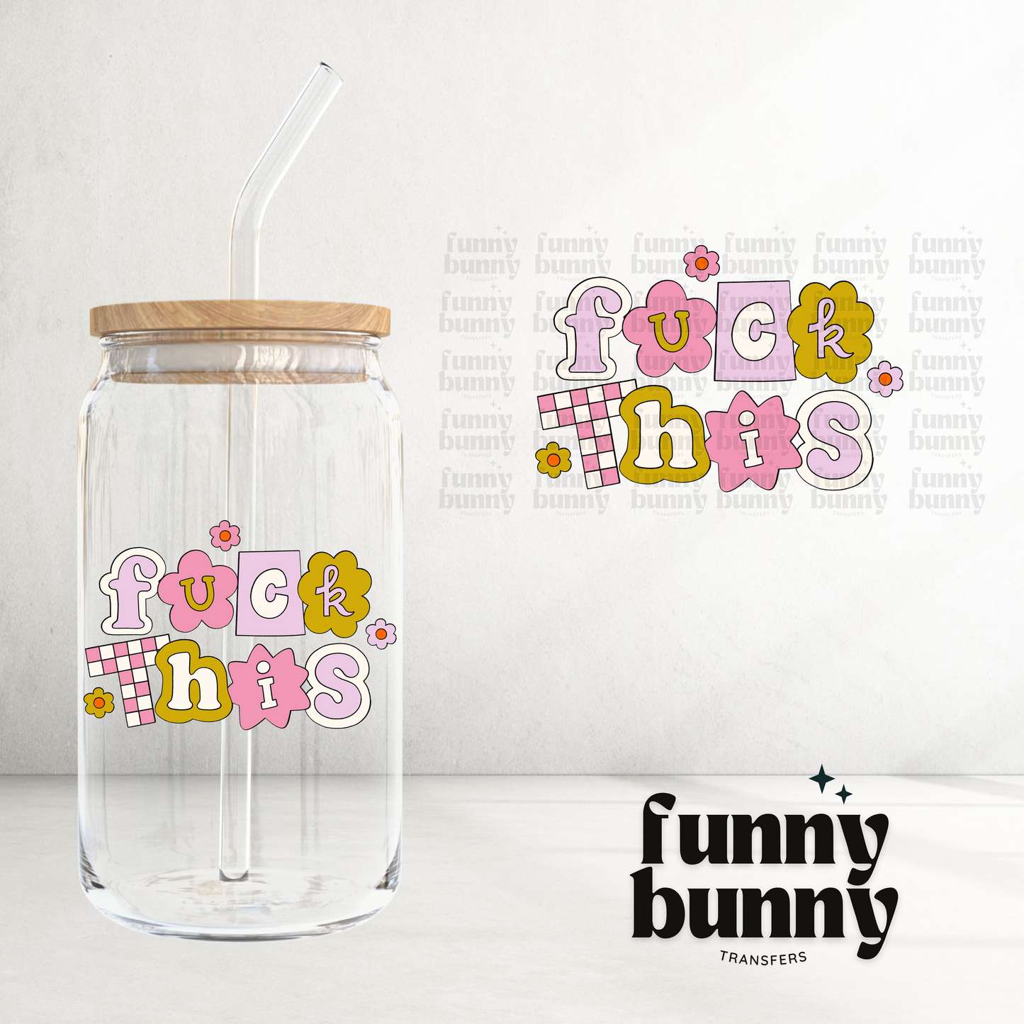 Fck This - UVDTF Decal