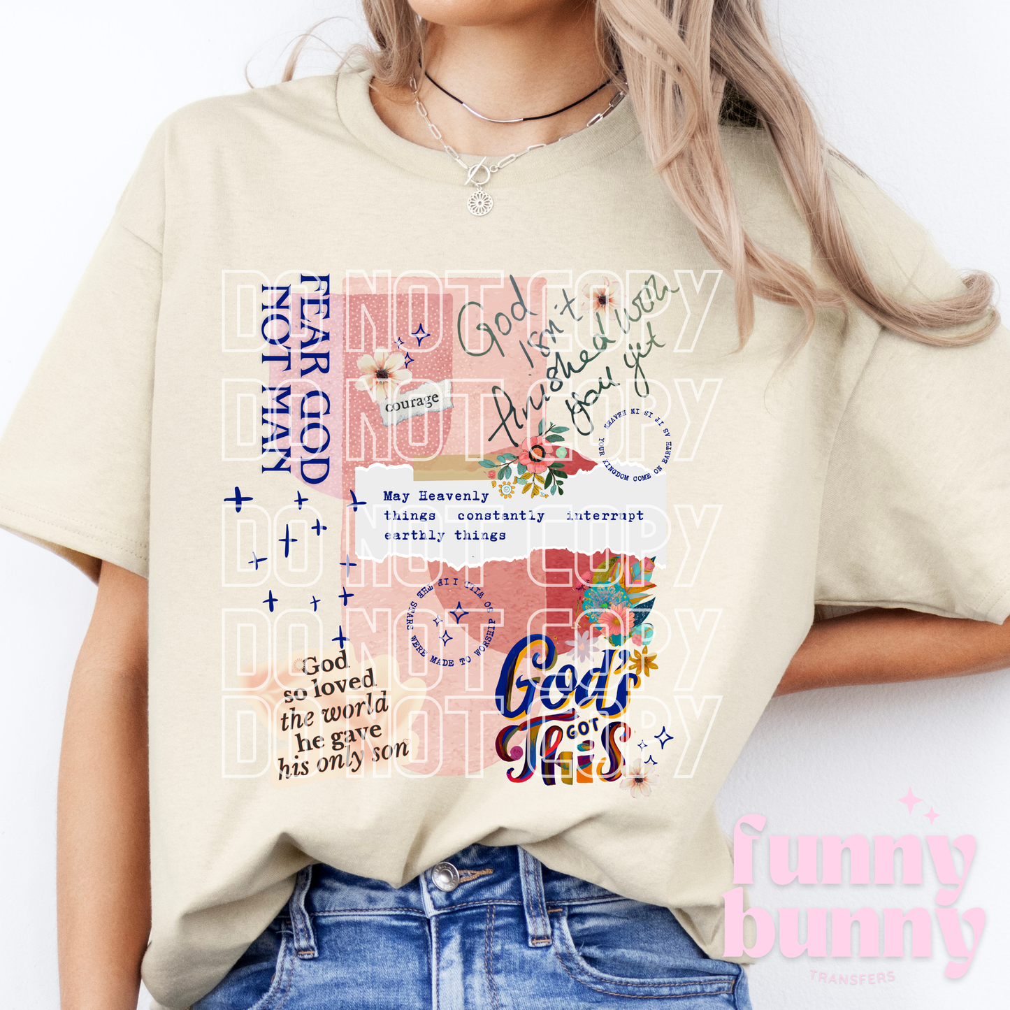 Fear God Not Man - DTF Transfer