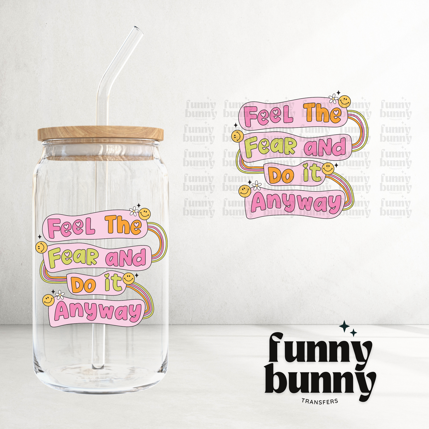 Feel The Fear - UVDTF Decal