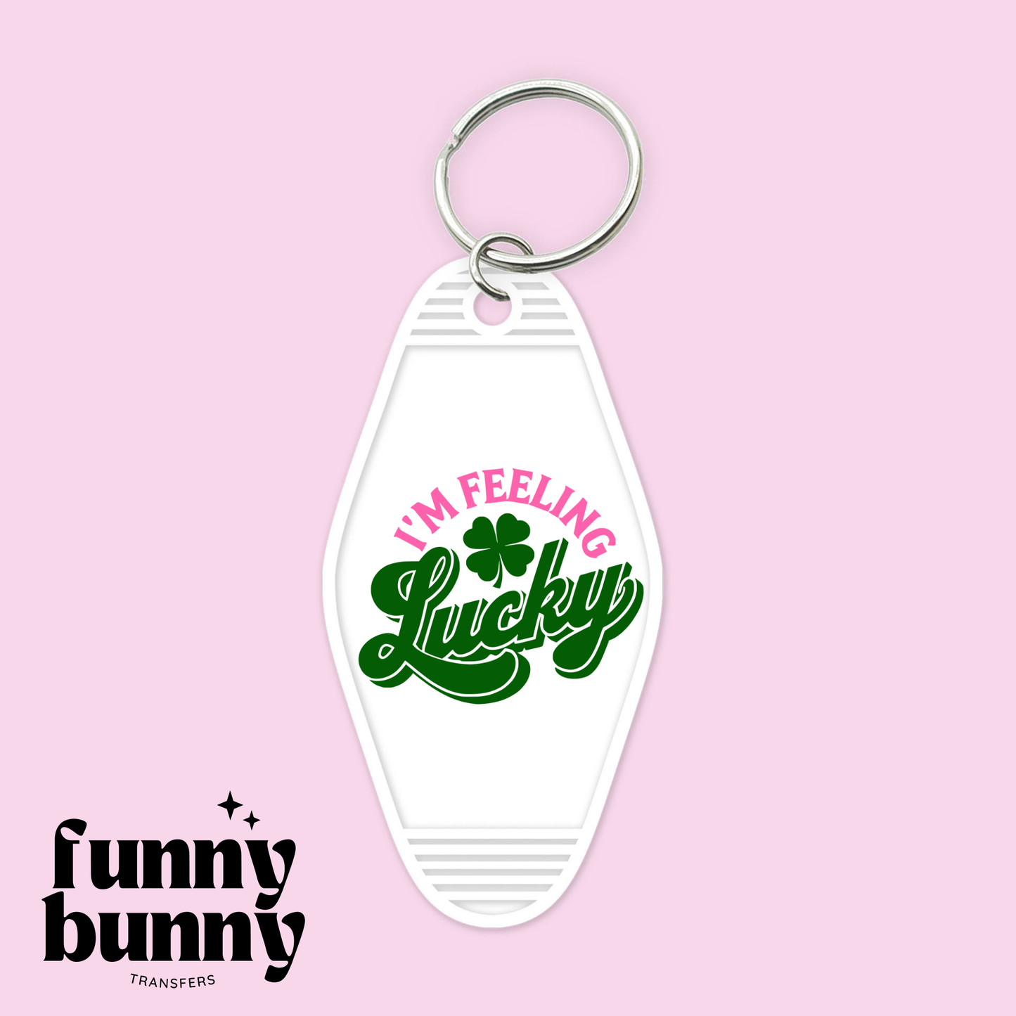 Feeling Lucky - Motel Keychain