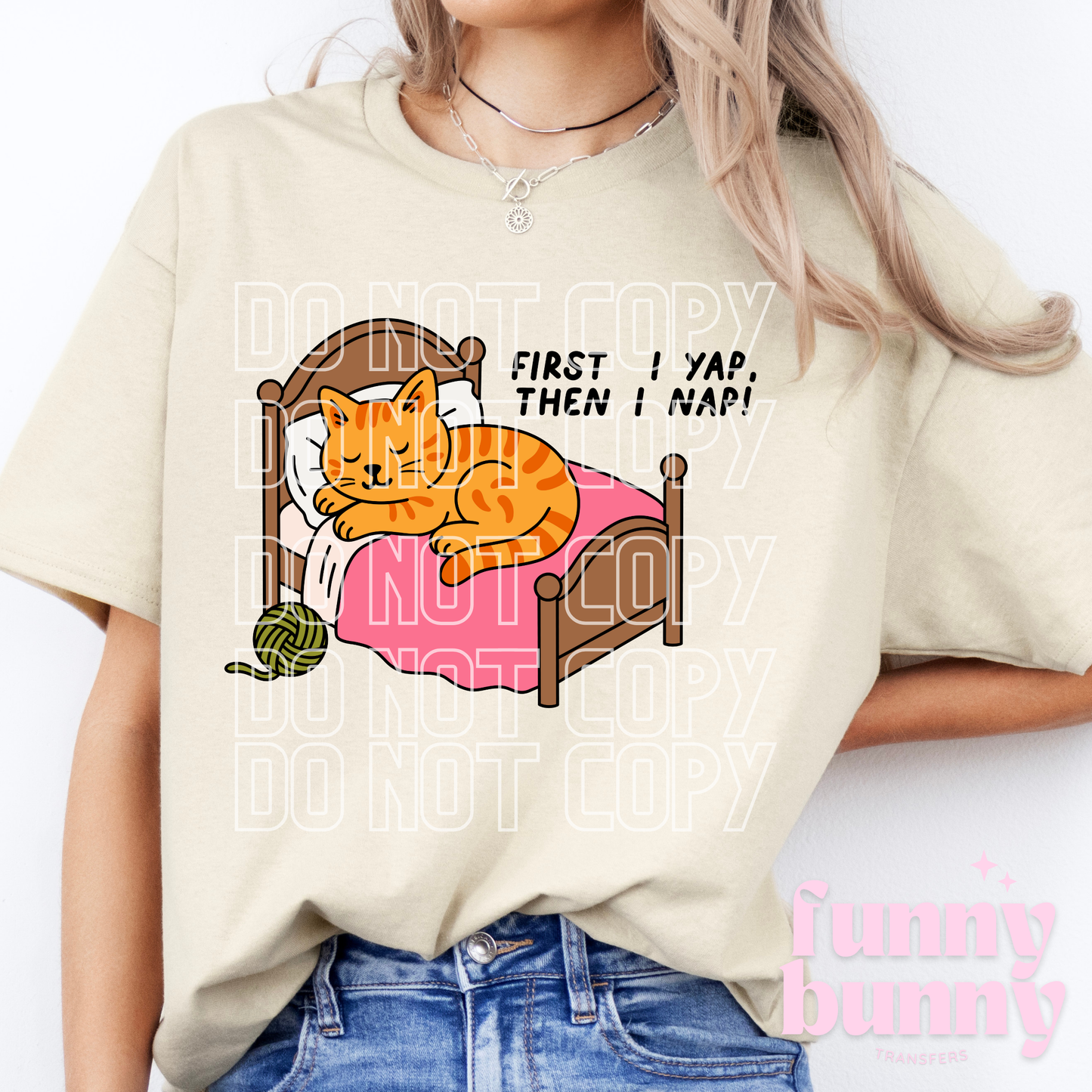 First Nap Then Nap - DTF Transfer