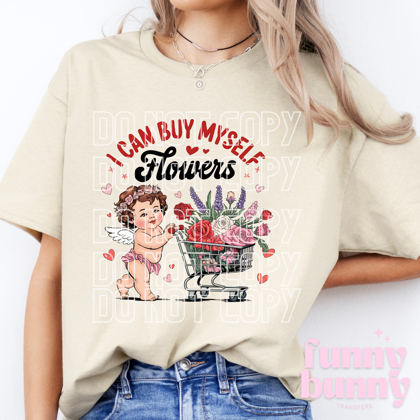 Flower Cupid - DTF Transfer