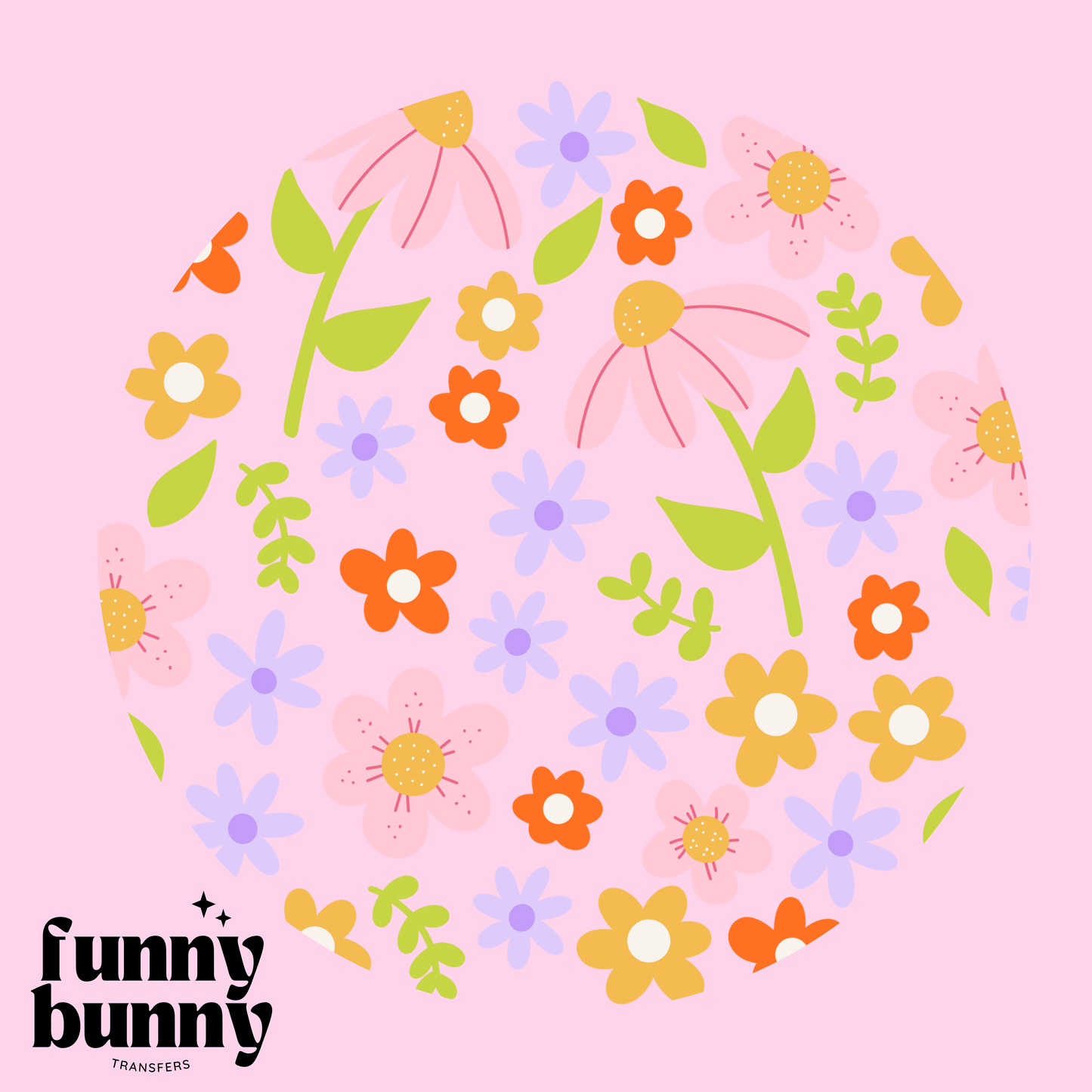 Flower Girlie - UVDTF Lid Decal