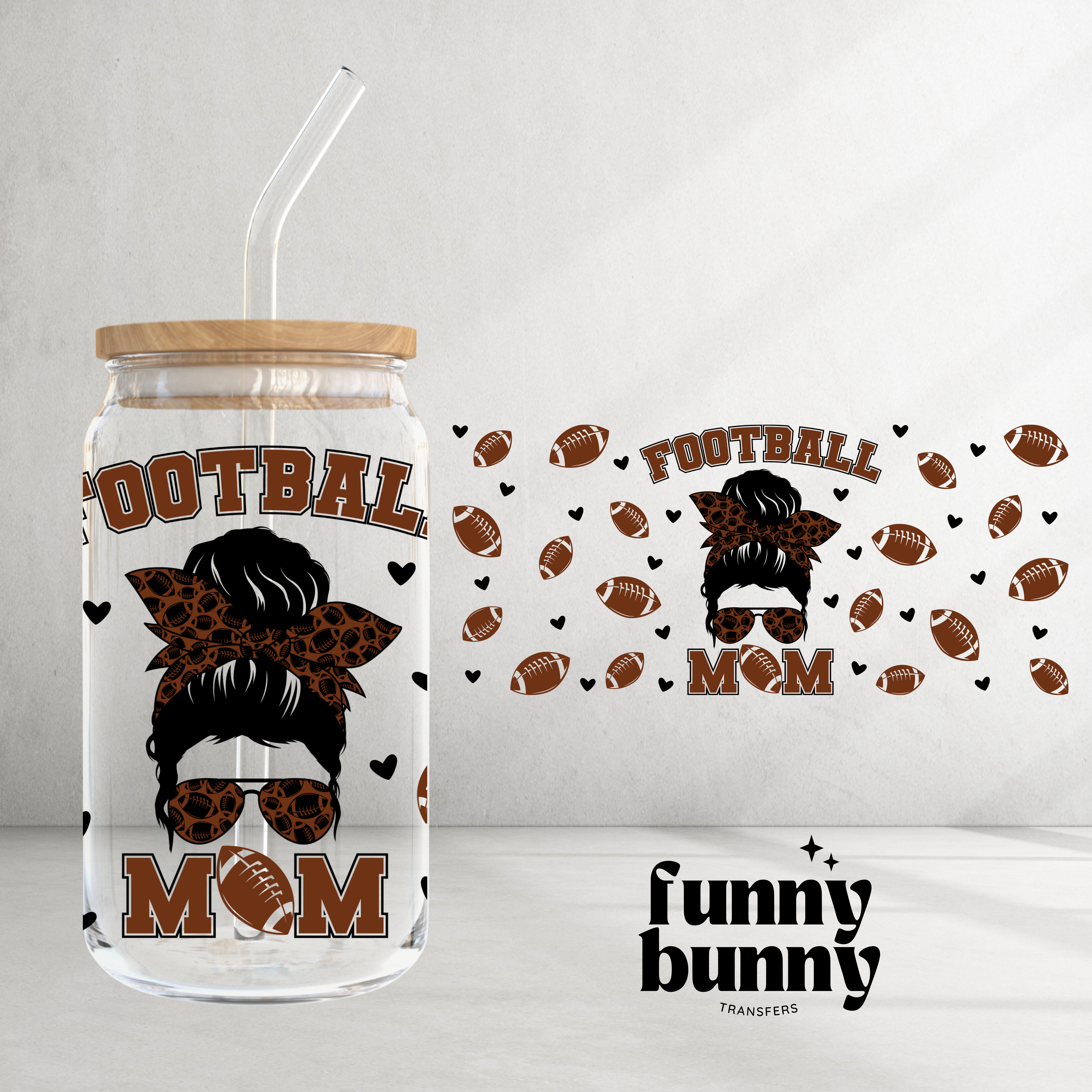 Boy Mom Club - 16oz UVDTF Cup Wrap (EXCLUSIVE) – Funny Bunny Transfers