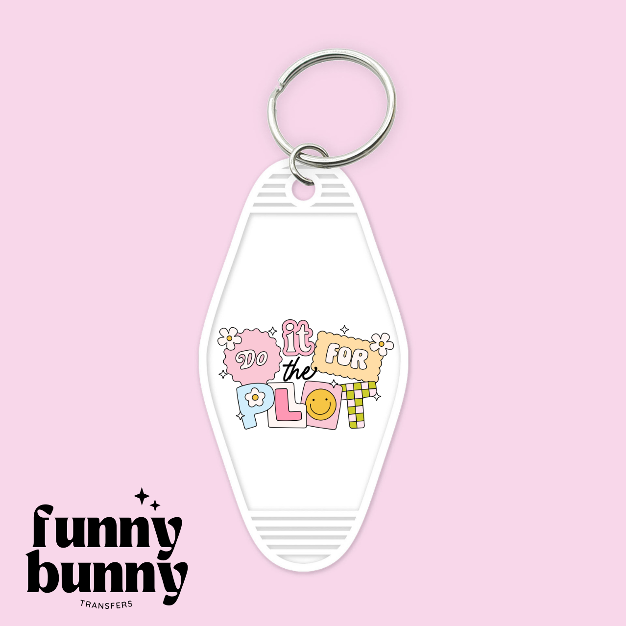 For The Plot - Motel Keychain