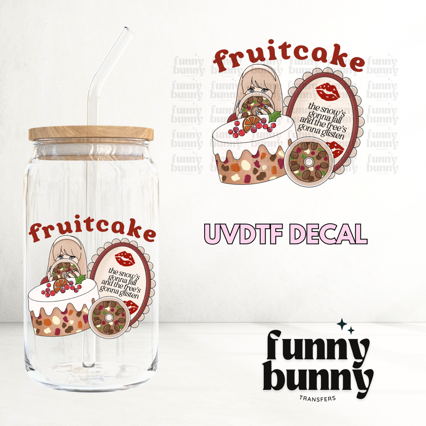 Fruitcake- UVDTF Decal