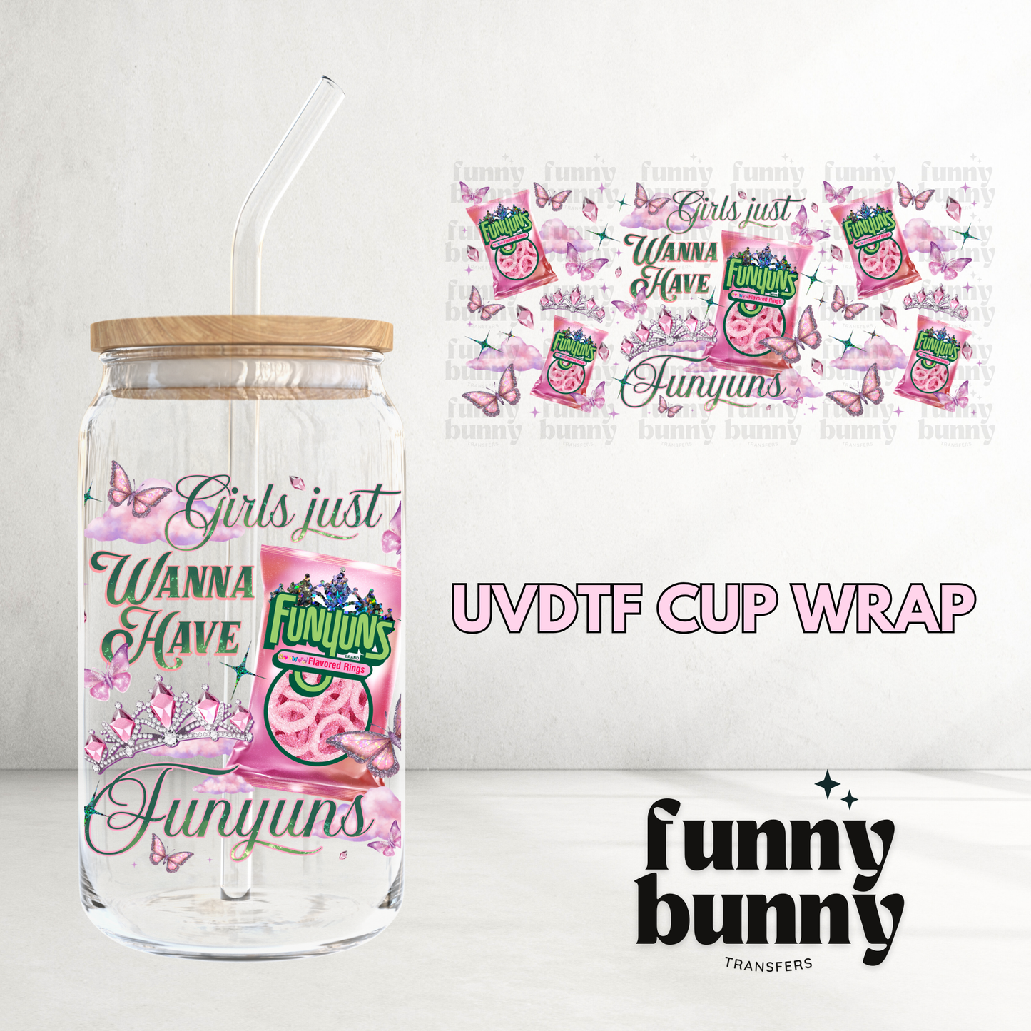 Funyuns - 16oz UVDTF Cup Wrap