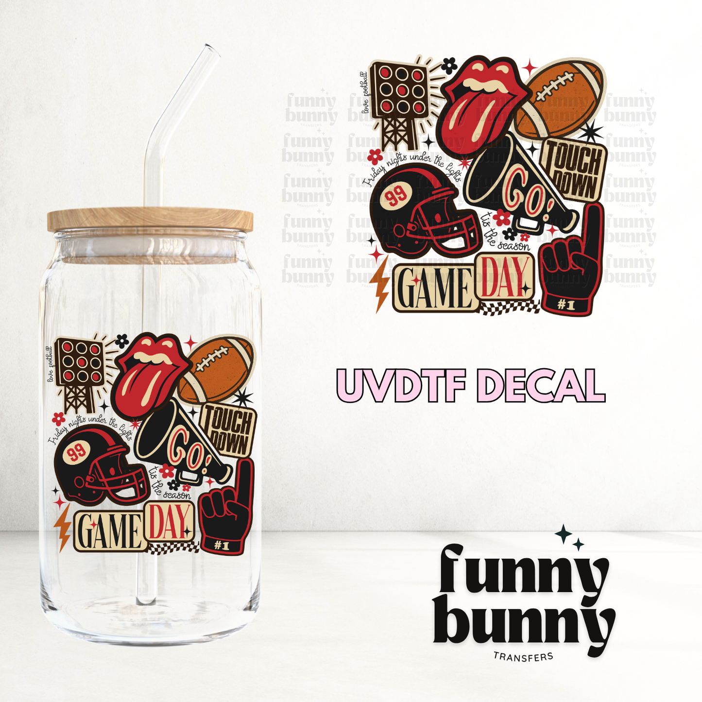 Game Day 2.0 - UVDTF Decal