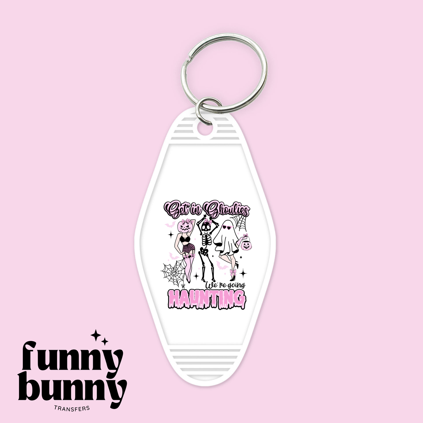 Get In Ghoulies - Motel Keychain