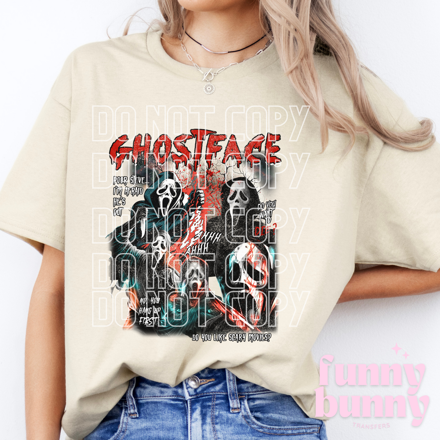 Ghost Ahhh - DTF Transfer