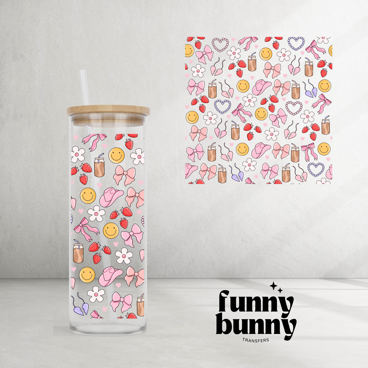 Girly Things - 25oz UVDTF Cup Wrap