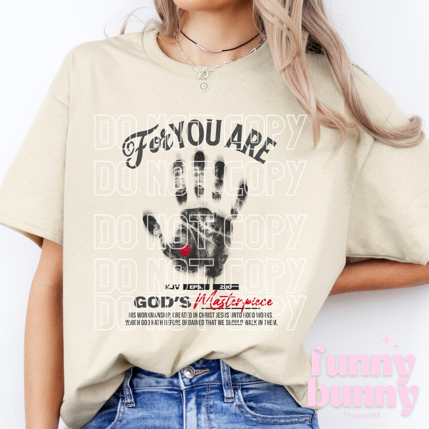 God's Masterpiece - DTF Transfer