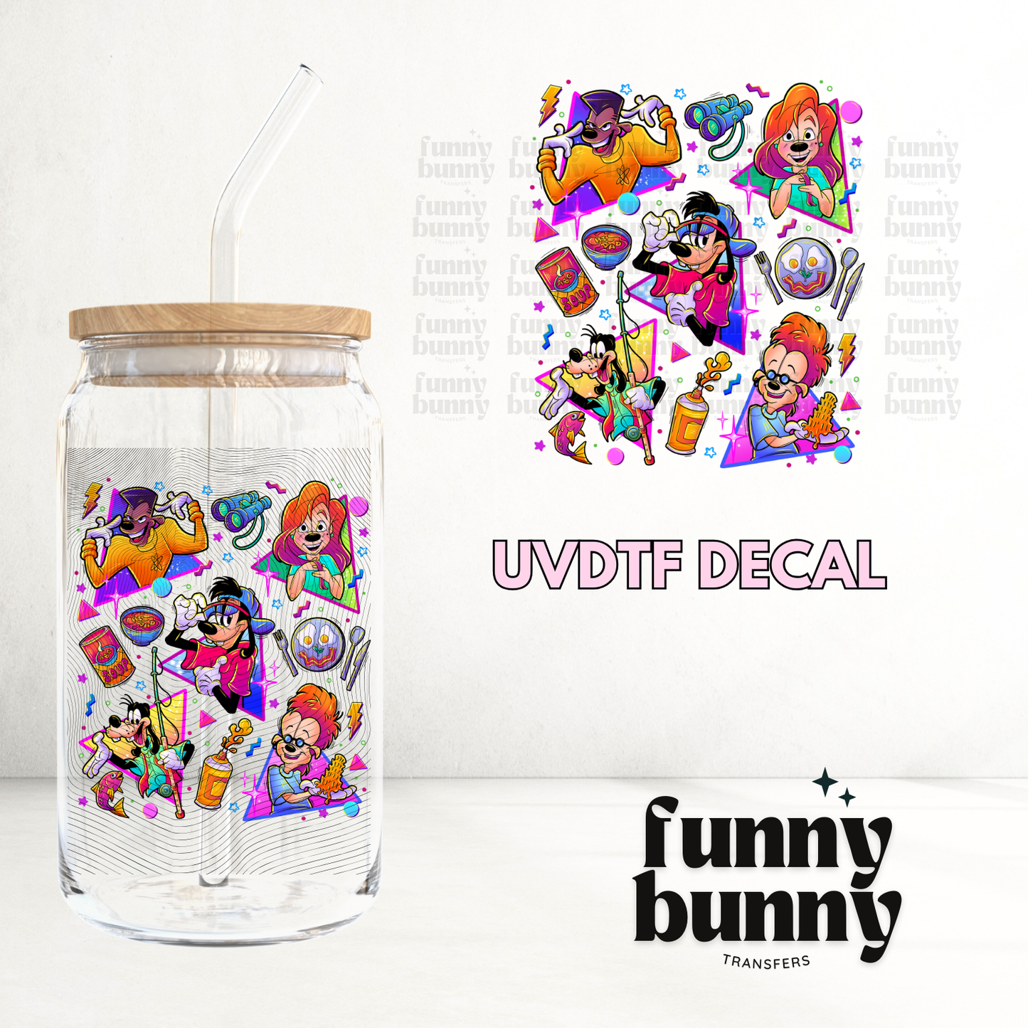 Goof Gang - UVDTF Decal