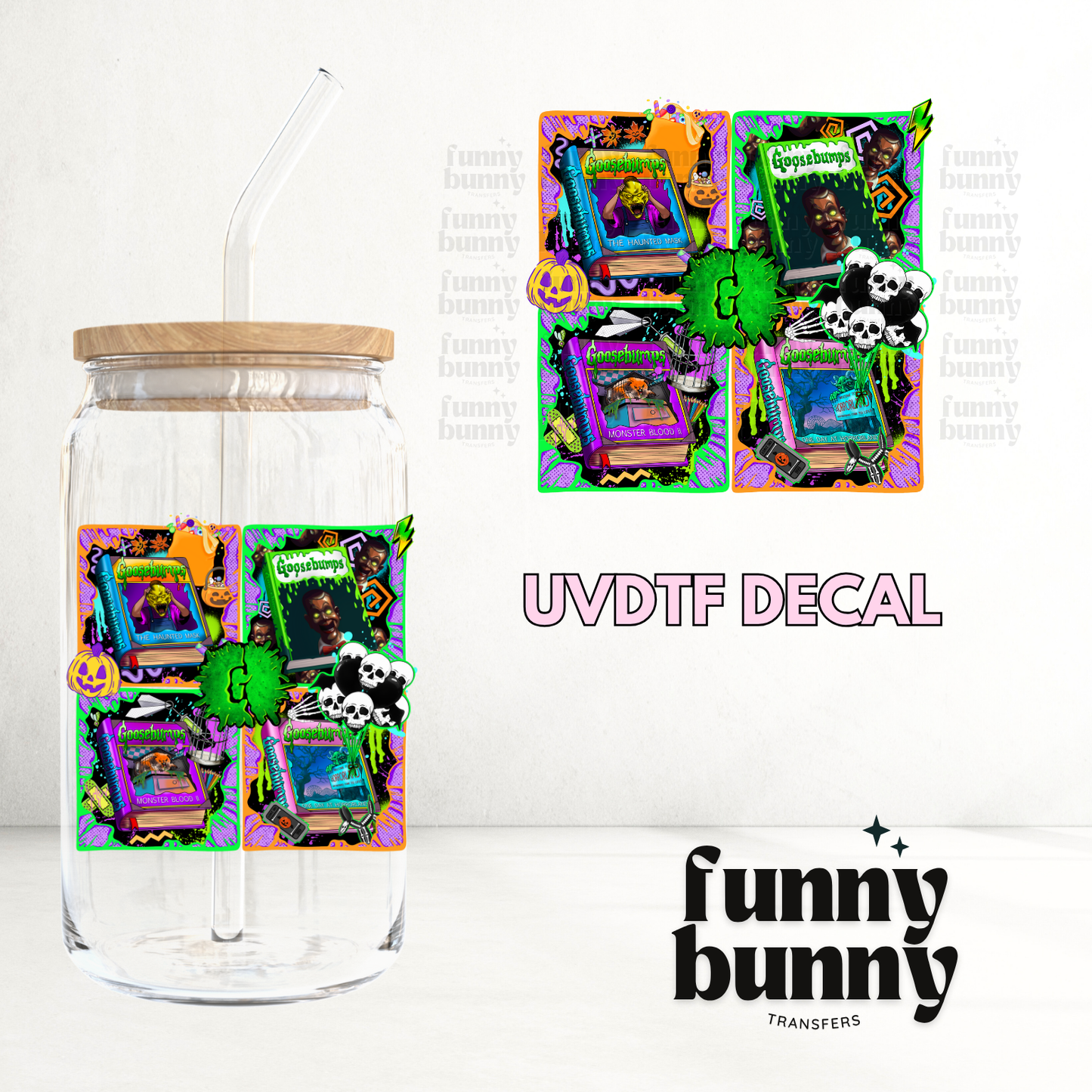 Goosebumps - UVDTF Decal