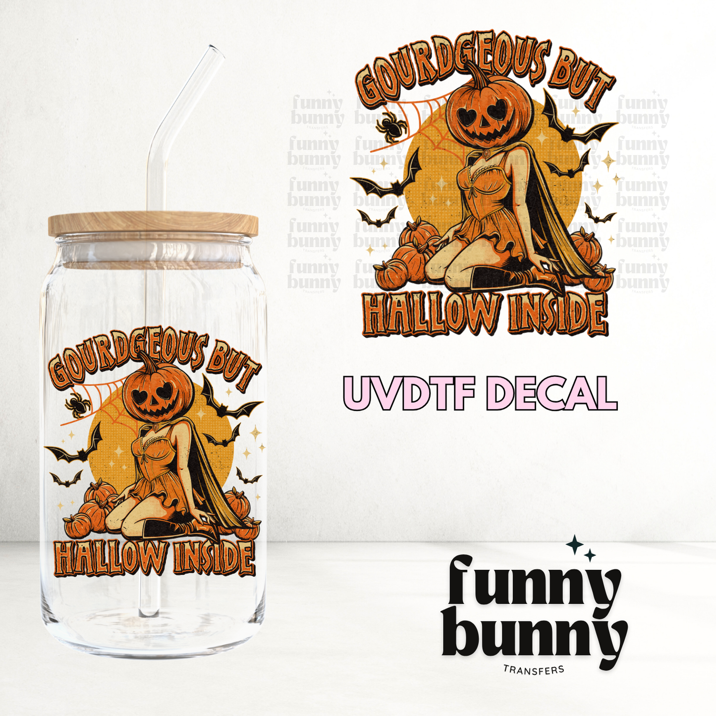 Gourdgeous - UVDTF Decal