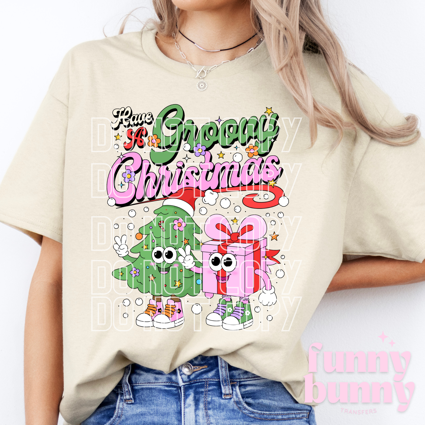 Groovy Xmas Buddies - DTF Transfer