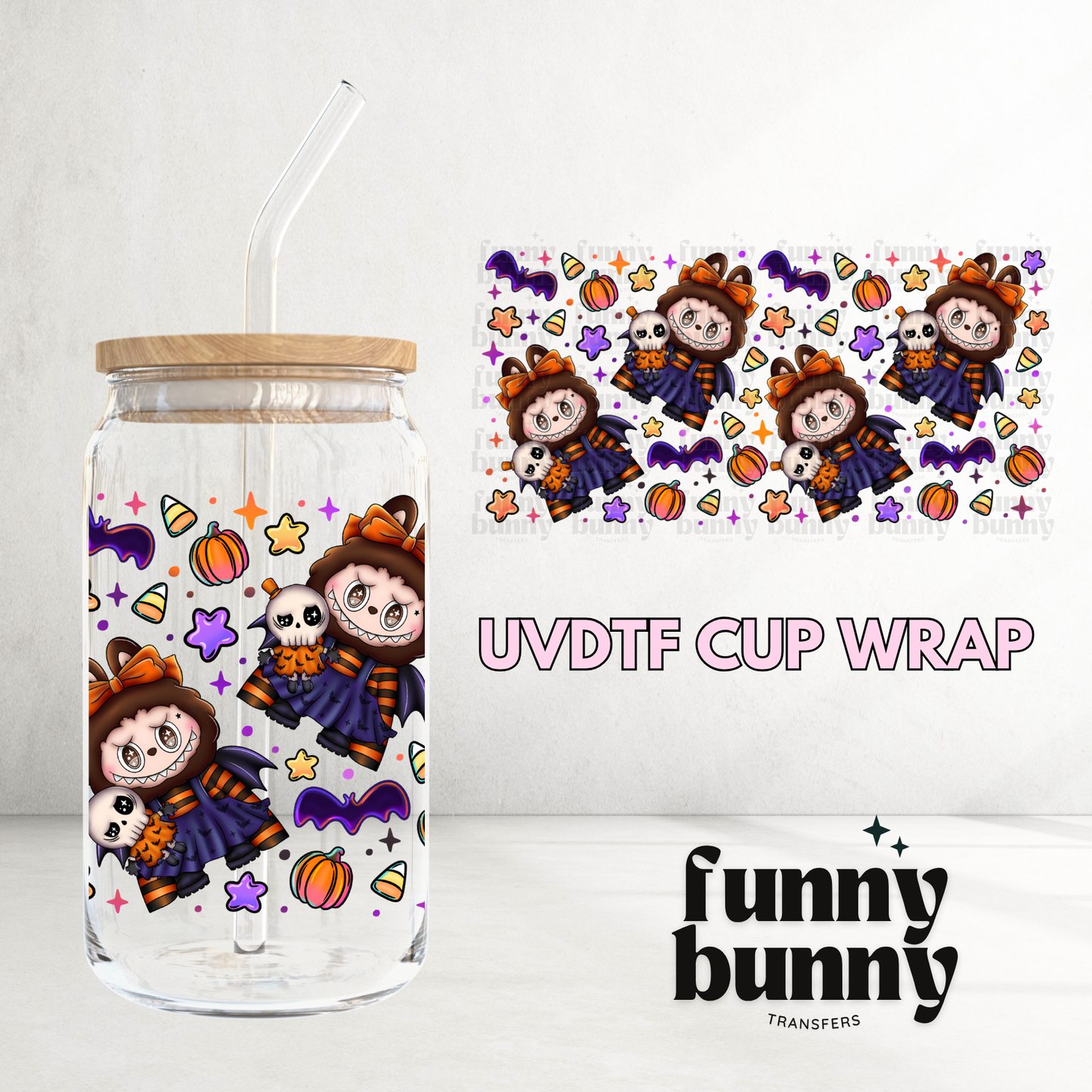 Hallow Labu - 16oz UVDTF Cup Wrap