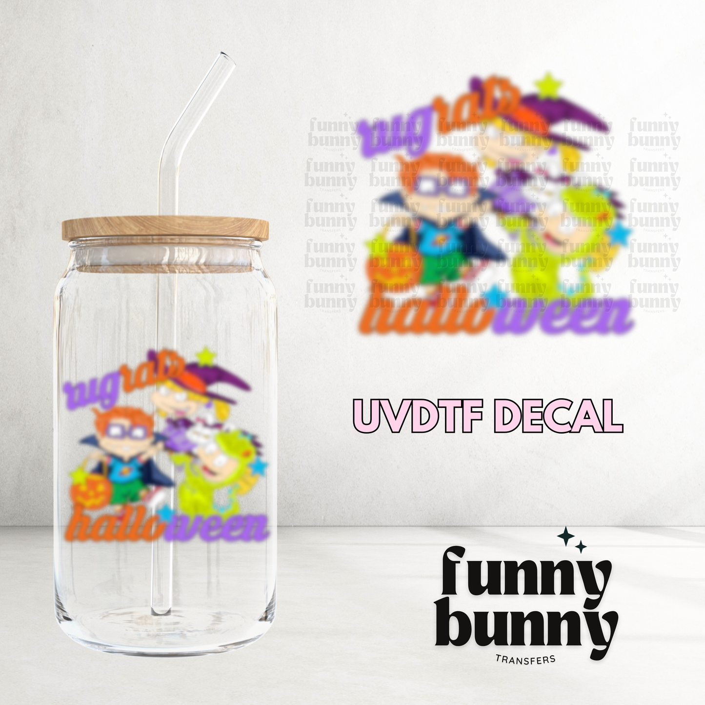 Hallow Rug Babies - UVDTF Decal