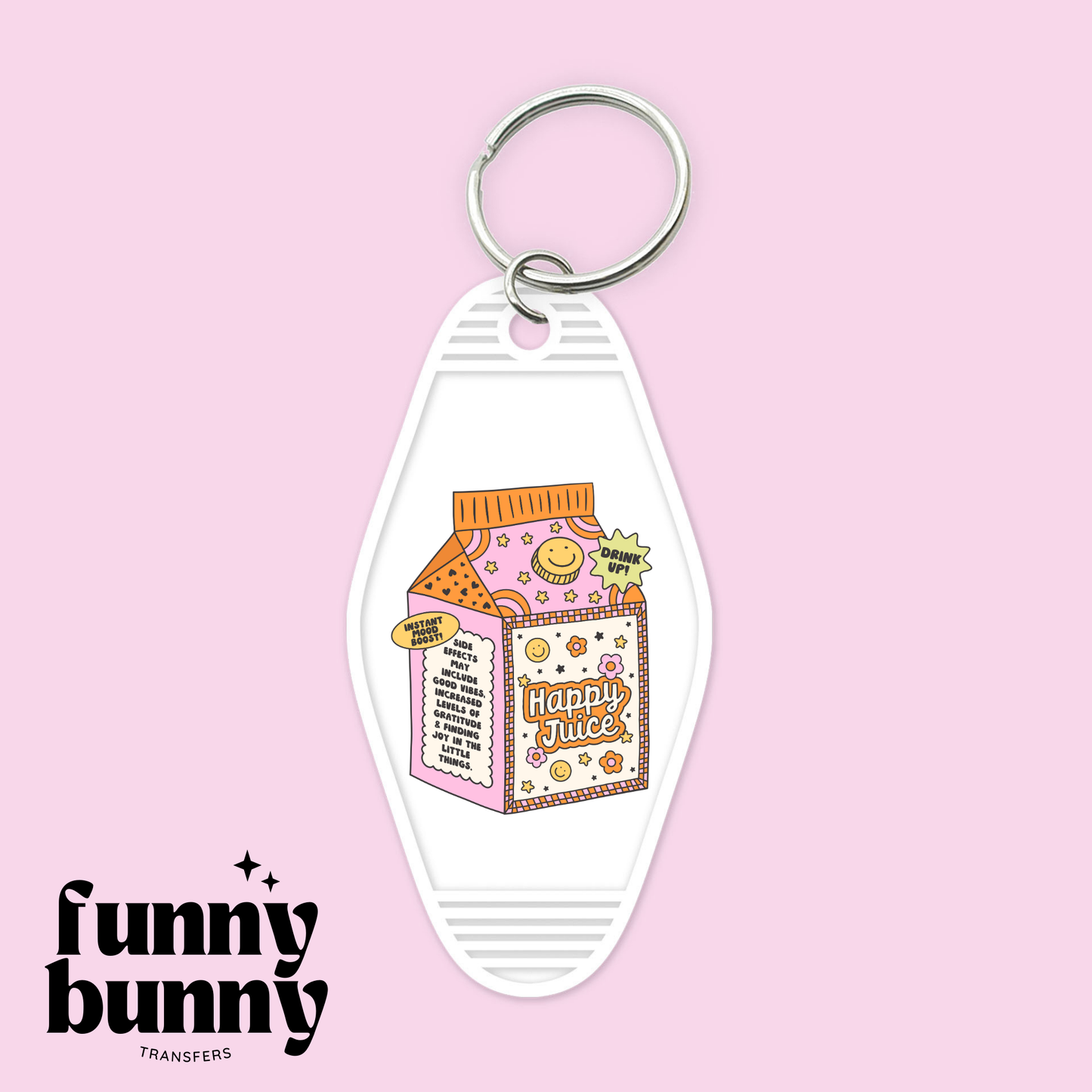 Happy Juice - Motel Keychain