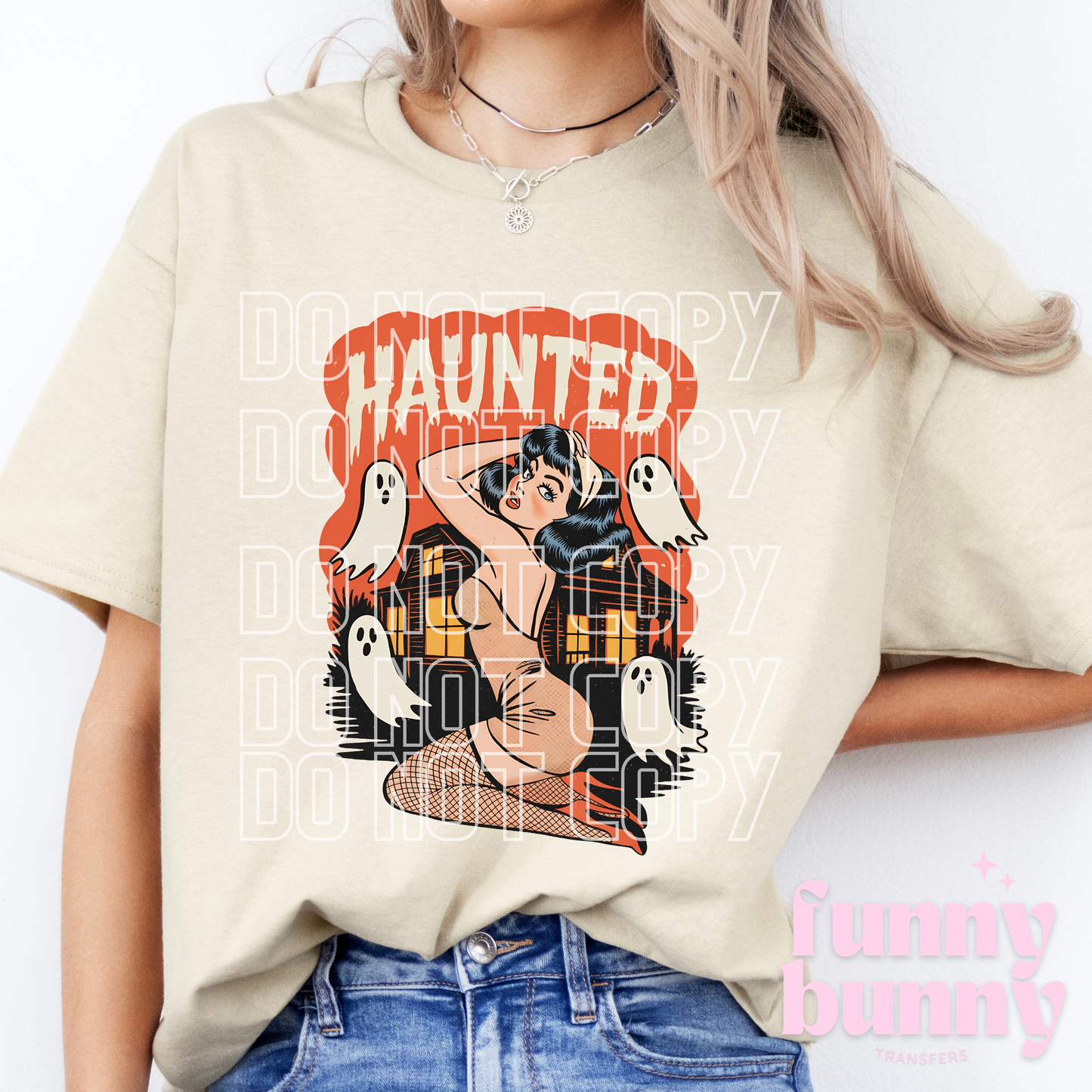 Haunted Babe - DTF Transfer