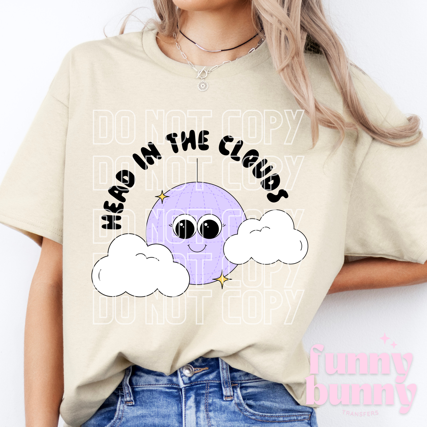 Head In The Clouds - DTF Transfer