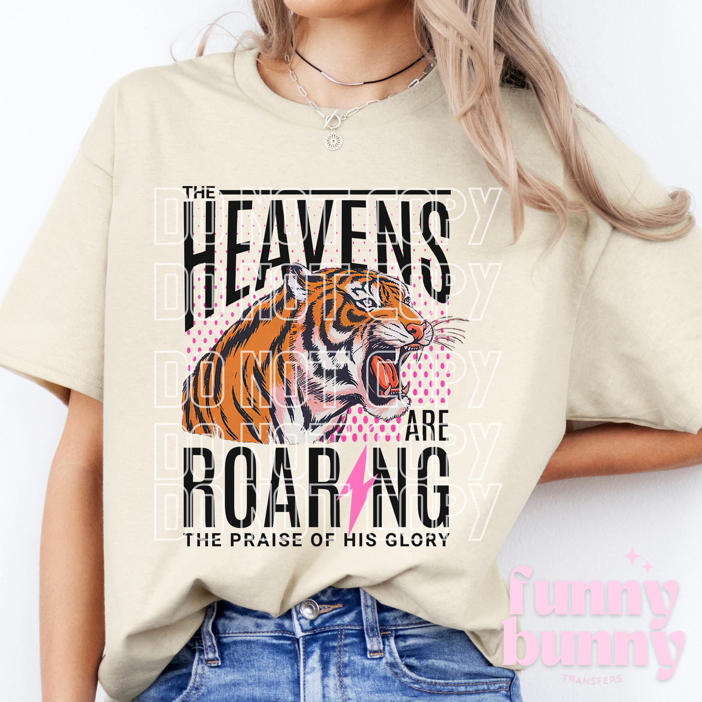 Heavens Roaring - DTF Transfer