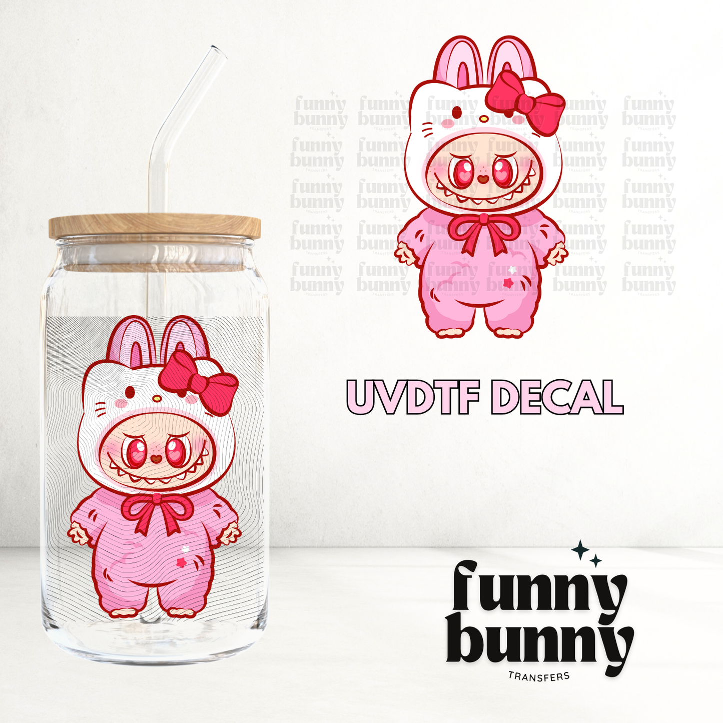 Hello - Labu UVDTF Decal