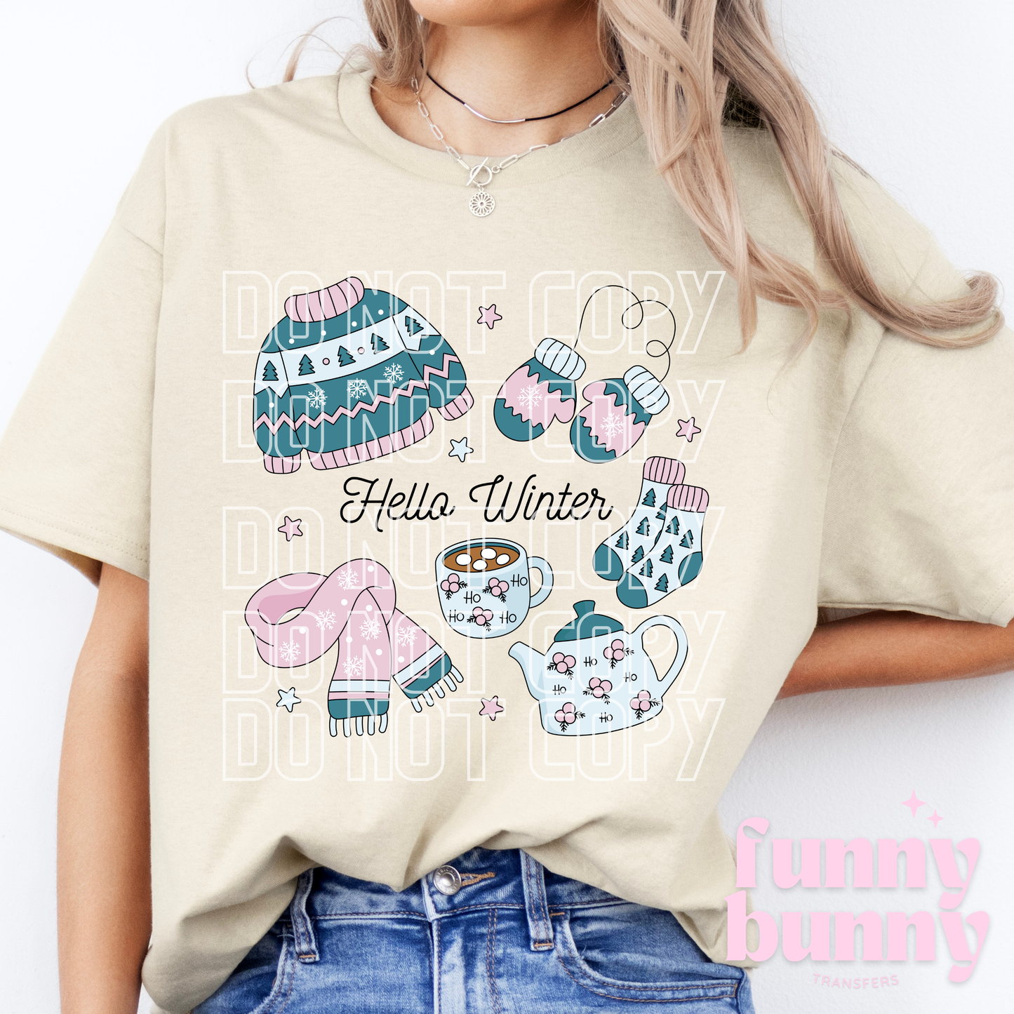 Hello Winter - DTF Transfer