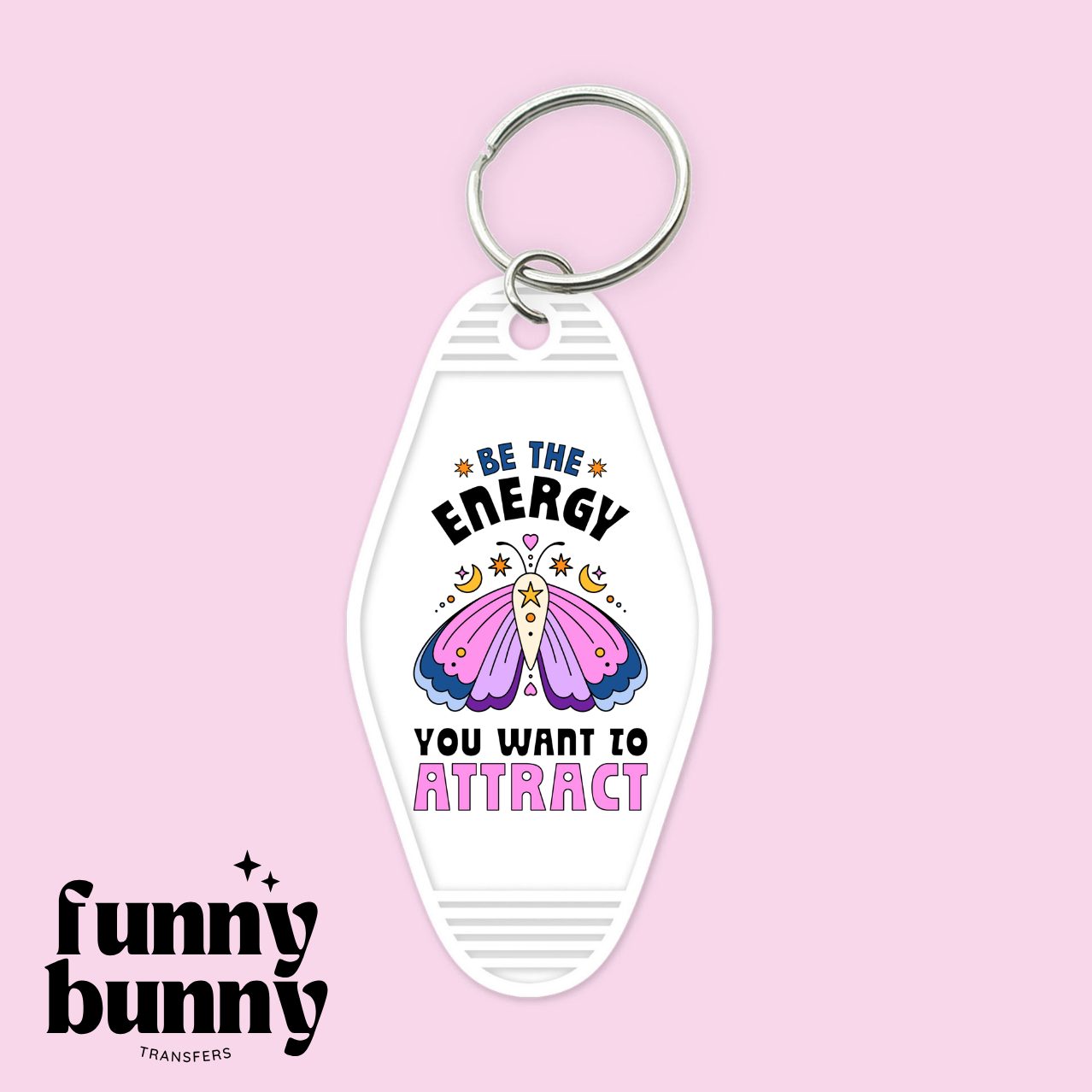 Hold On Partner - Motel Keychain
