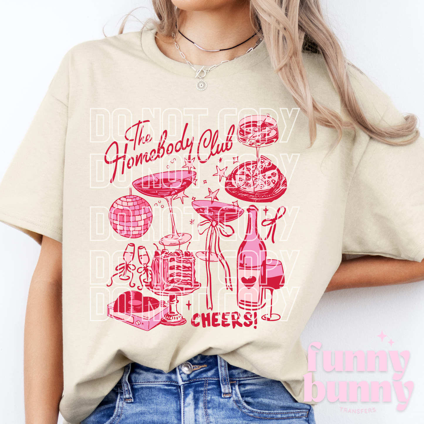 Homebody Club Cheers - DTF Transfer