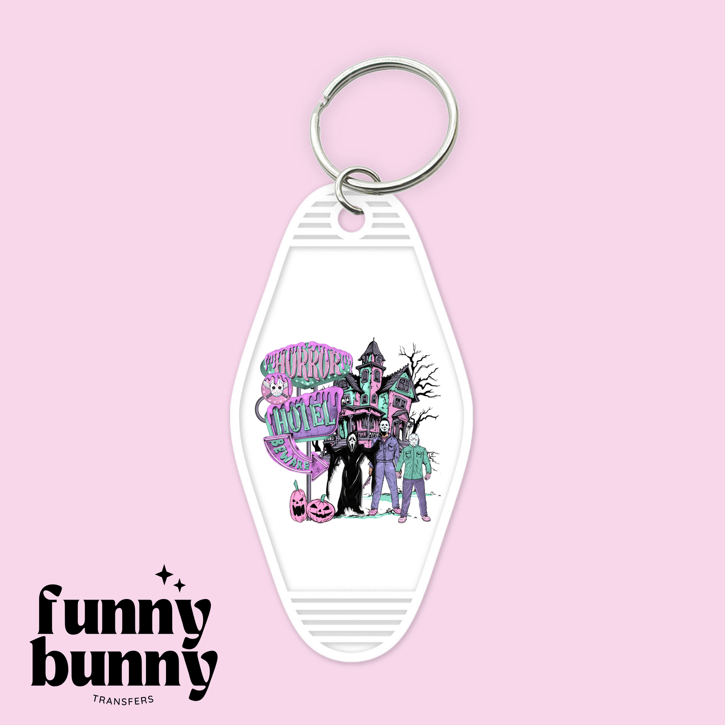 Horror Hotel - Motel Keychain