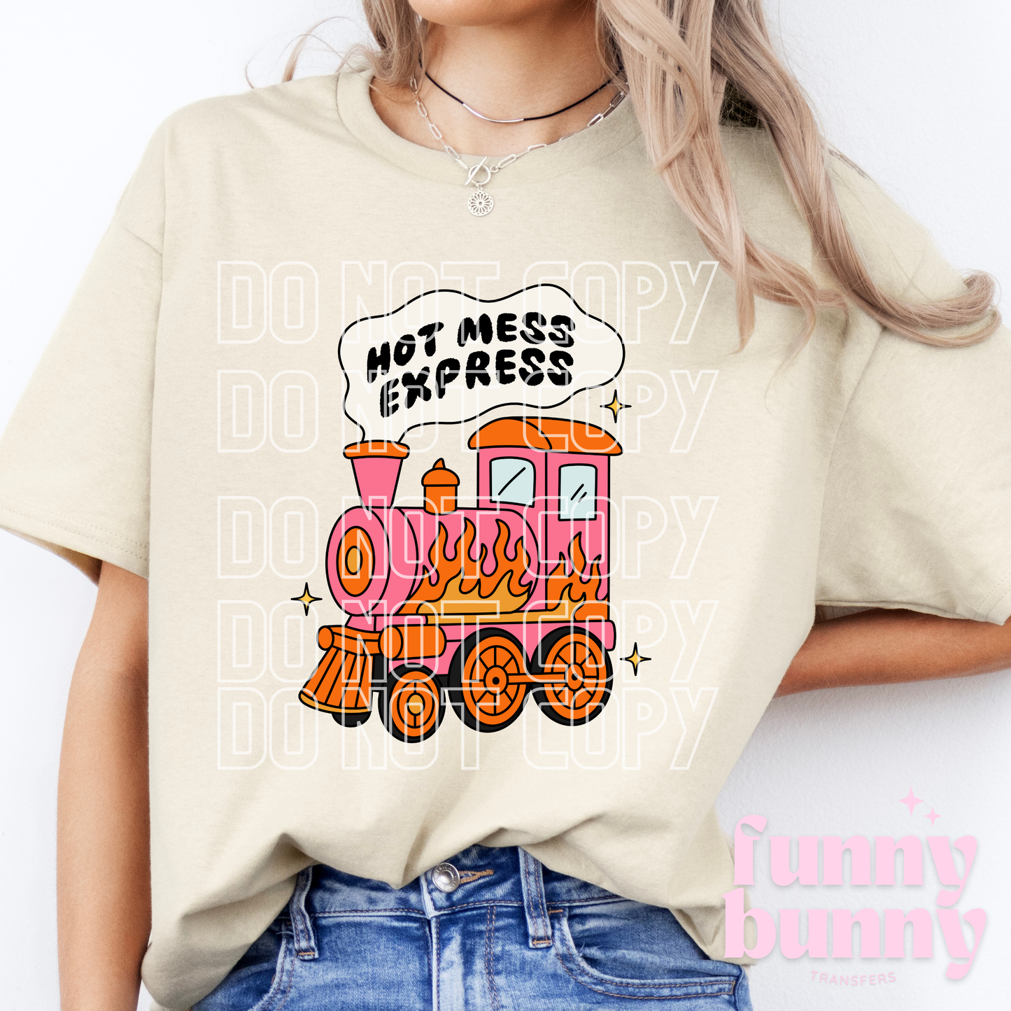 Hot Mess Express Train - DTF Transfer