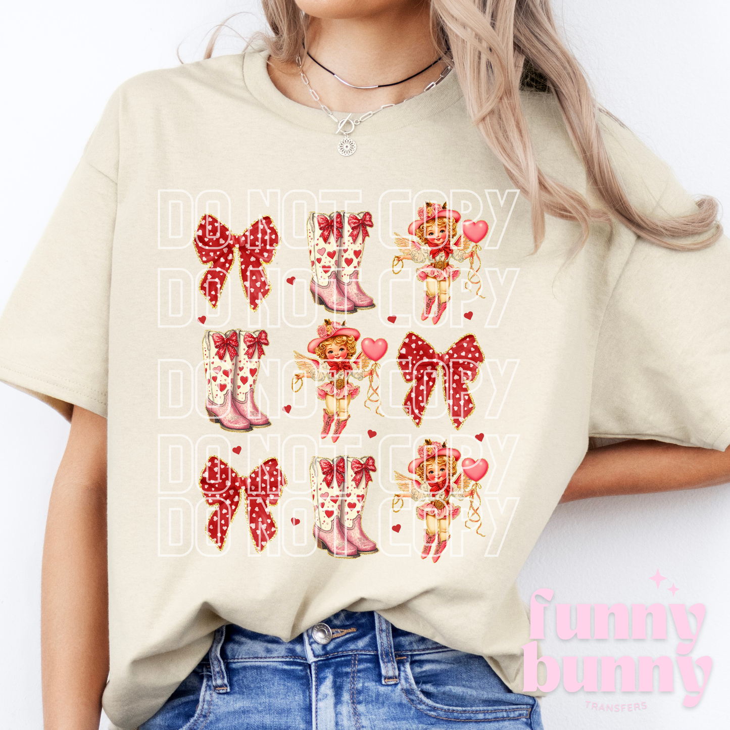 Howdy Cupid Bows - DTF Transfer