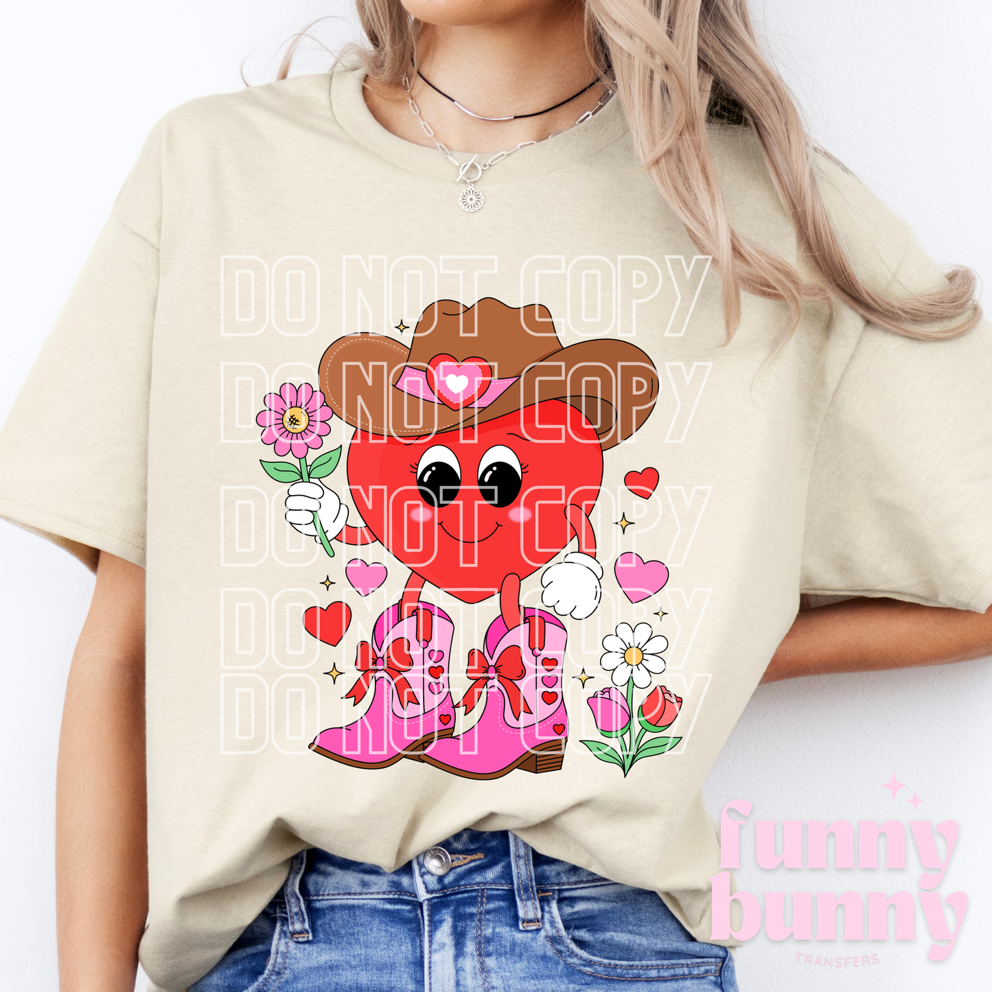 Howdy Heart Cutie - DTF Transfer