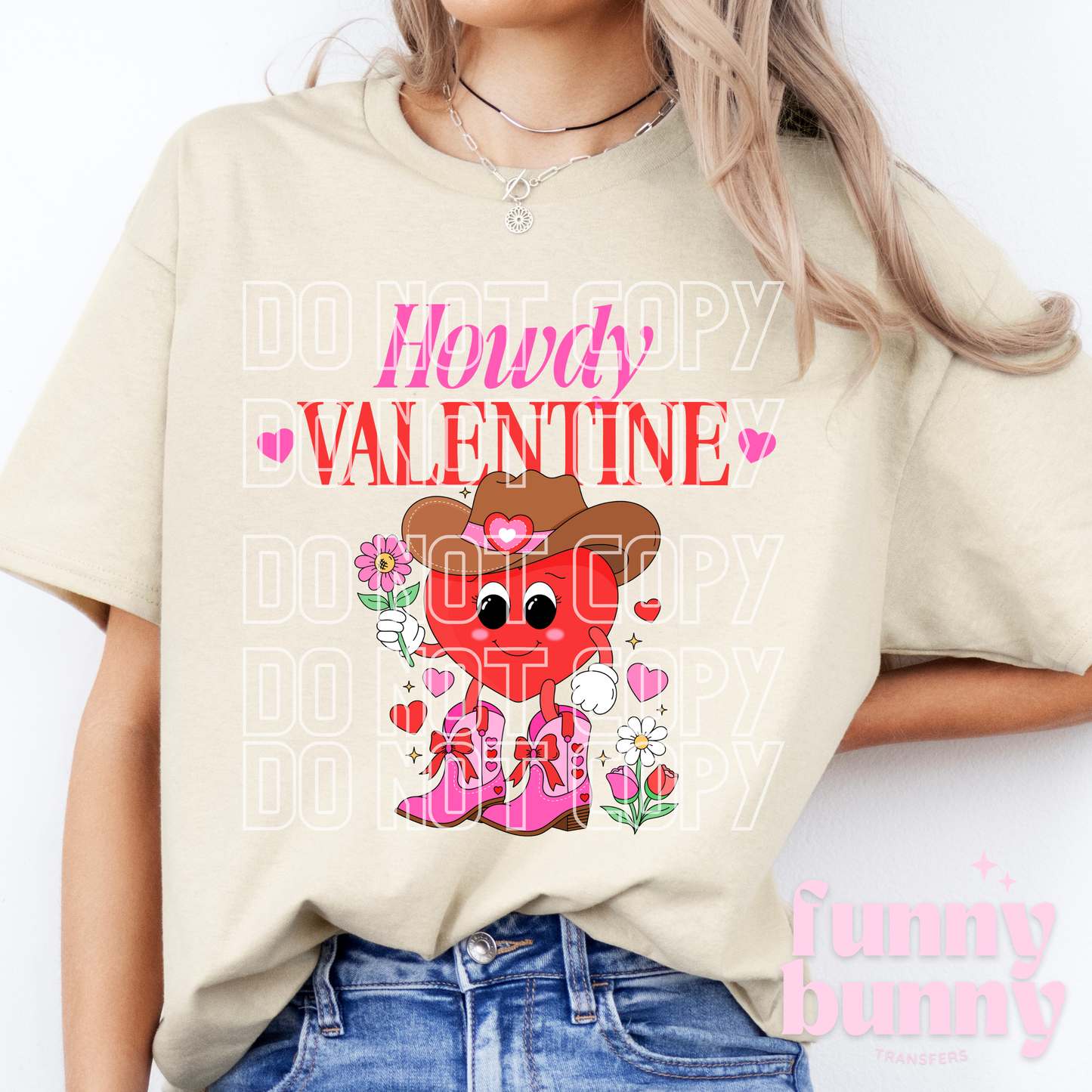 Howdy Valentine Cutie - DTF Transfer