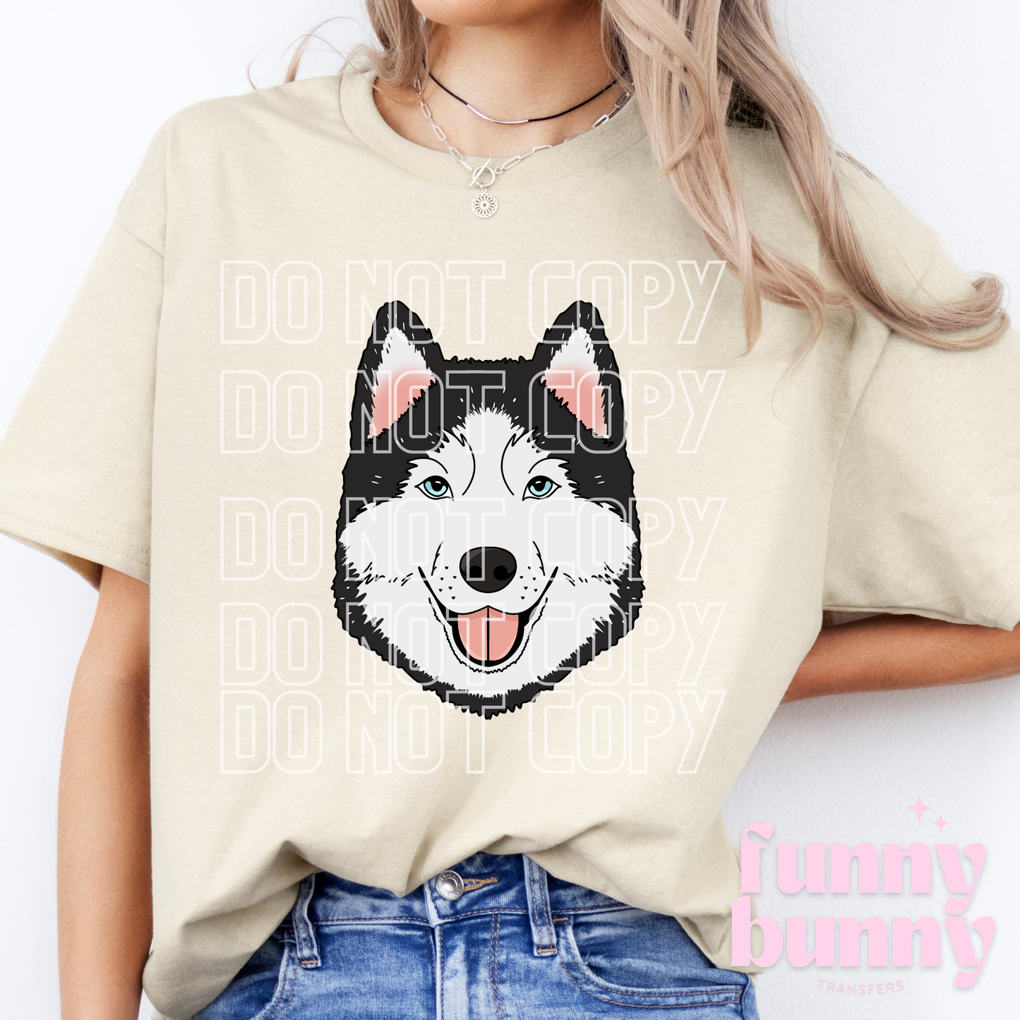 Husky Dog - DTF Transfer