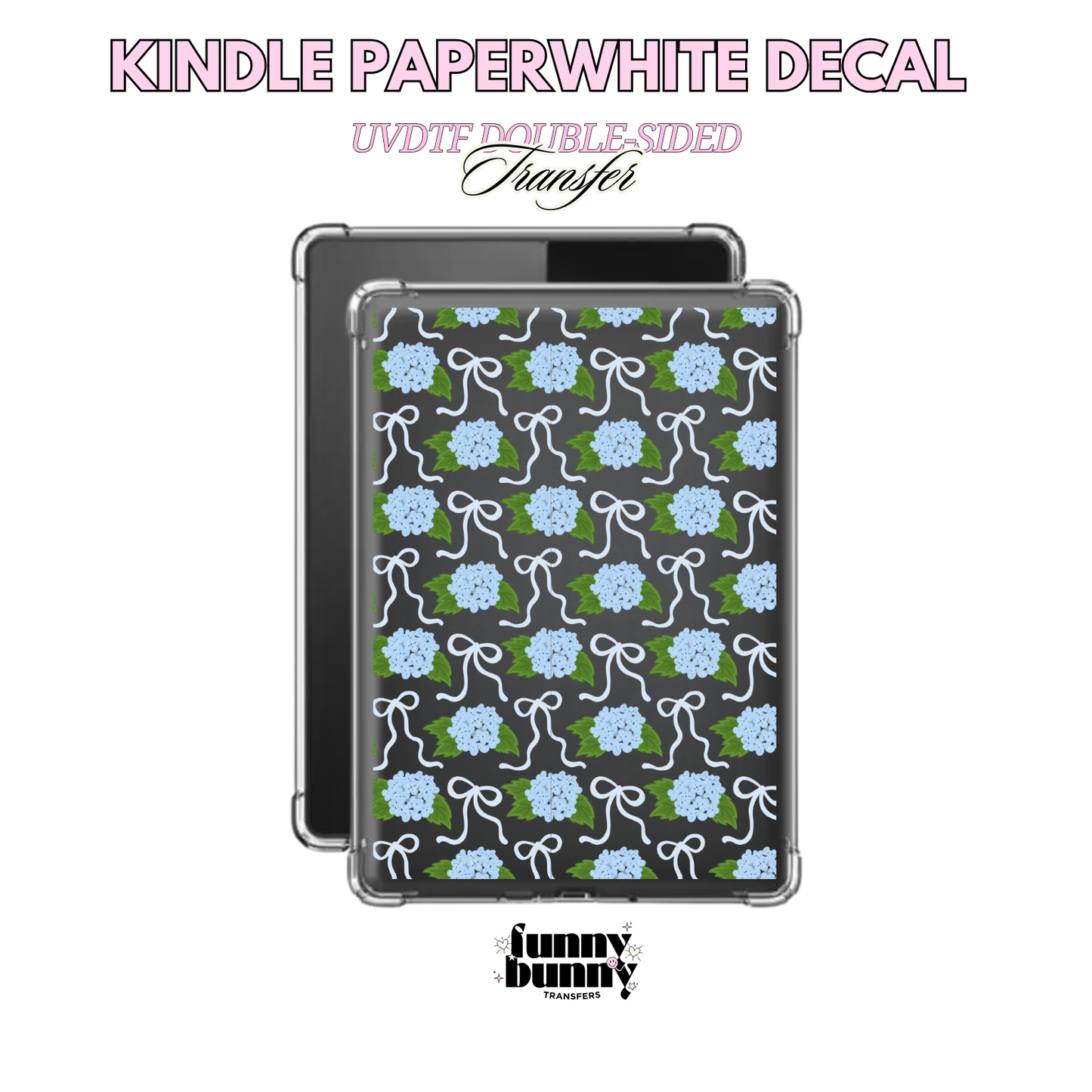 Hydrangeas - Kindle Decal