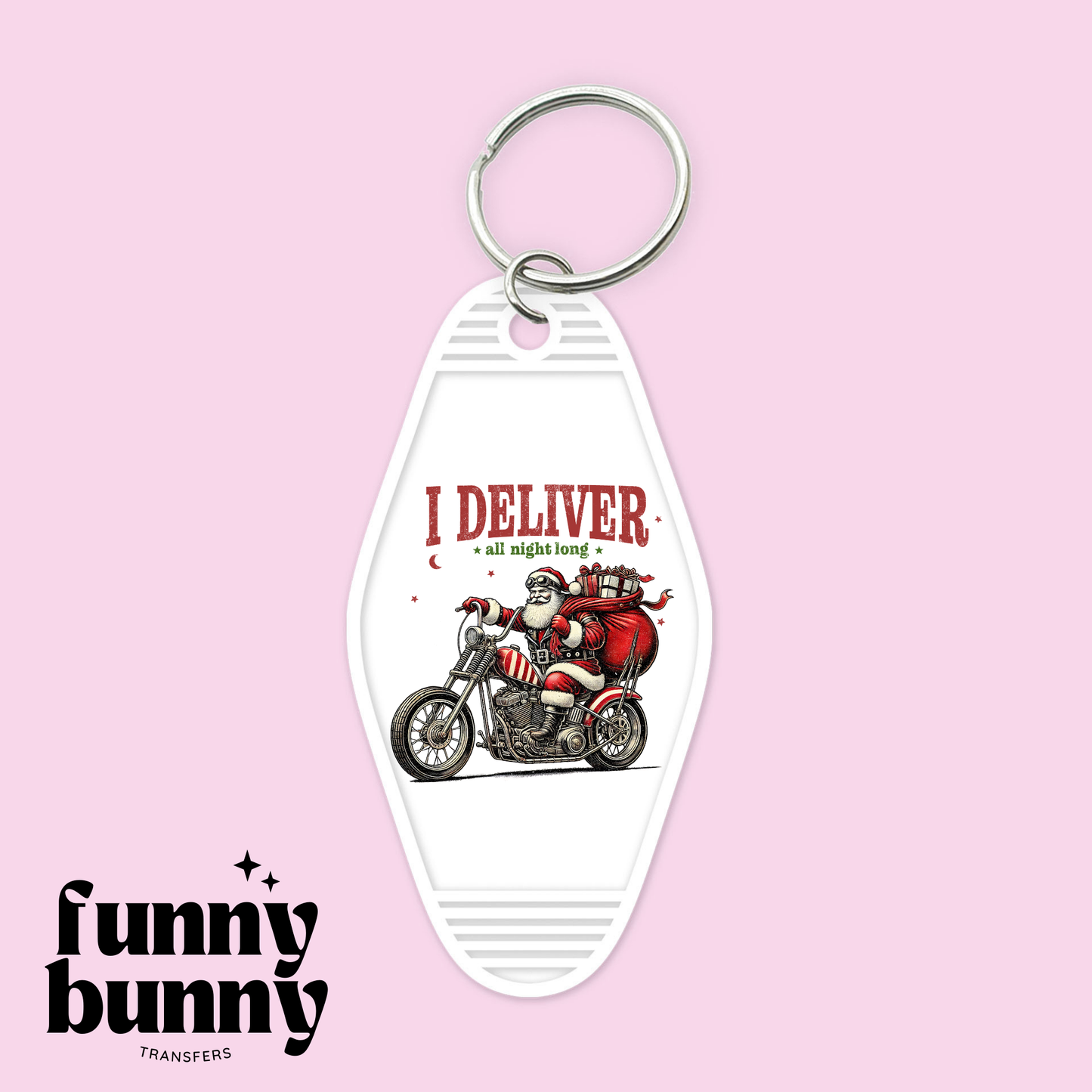 I Deliver - Motel Keychain