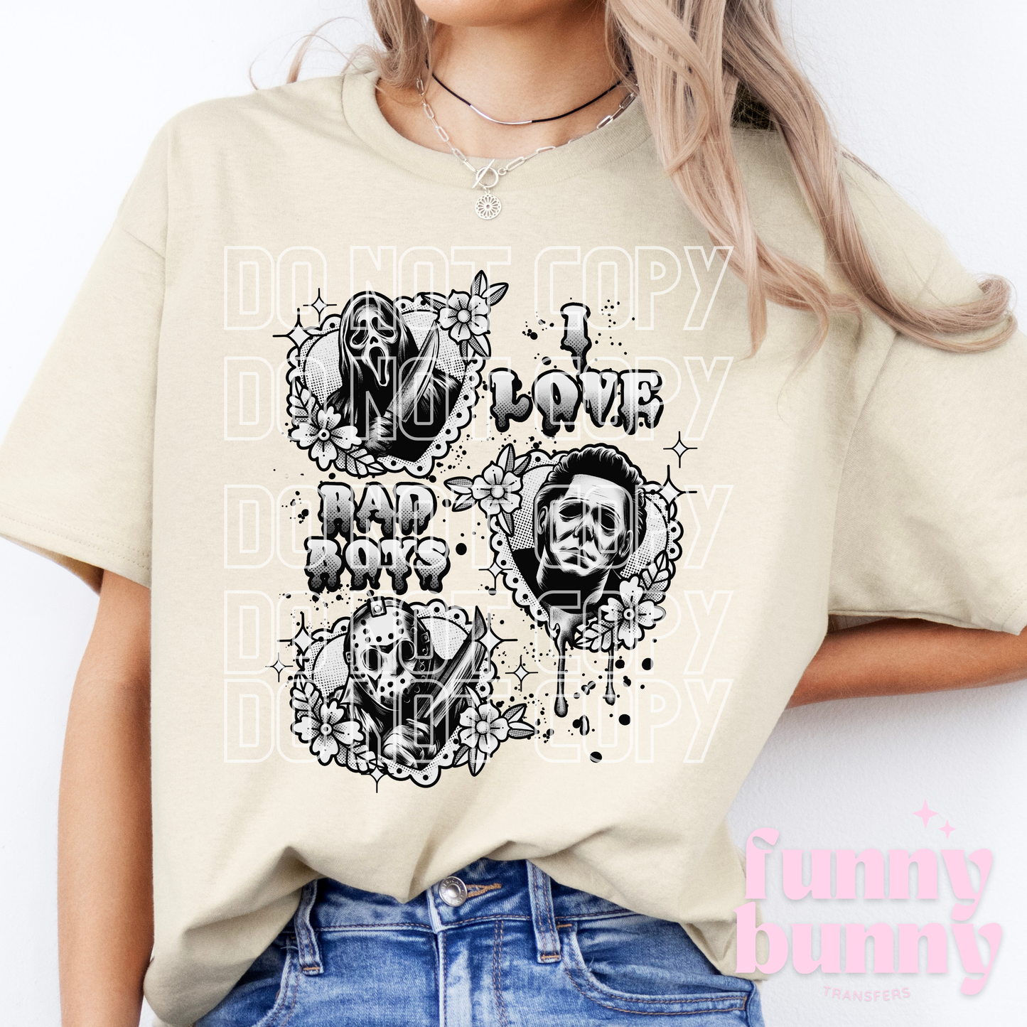 I Love Bad Boys - DTF Transfer