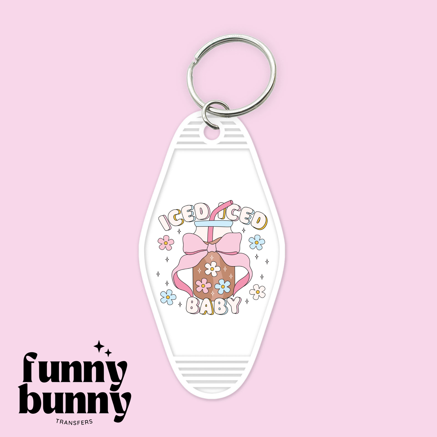 Iced Iced Baby - Motel Keychain