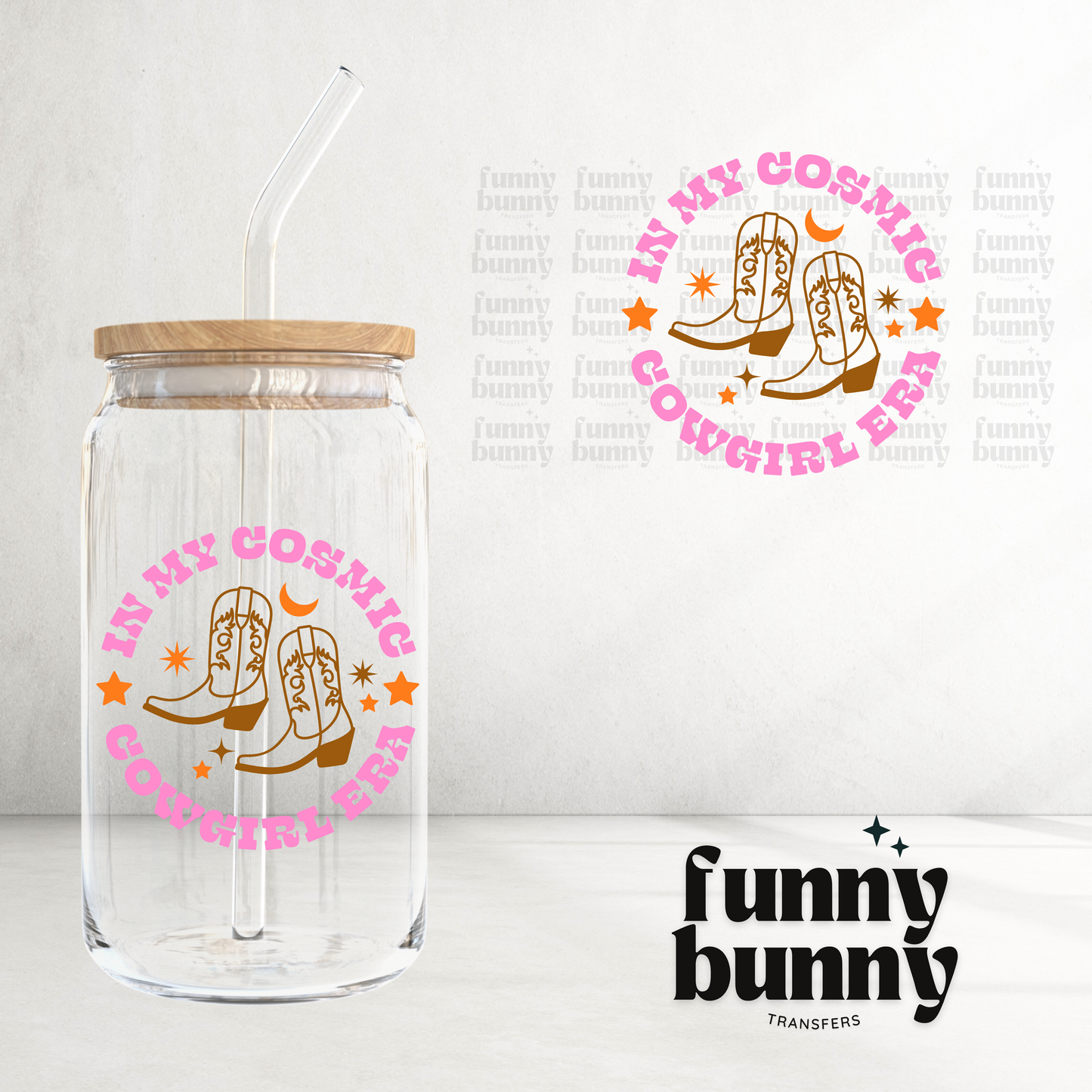 Cosmic Cowgirl Era - UVDTF Decal