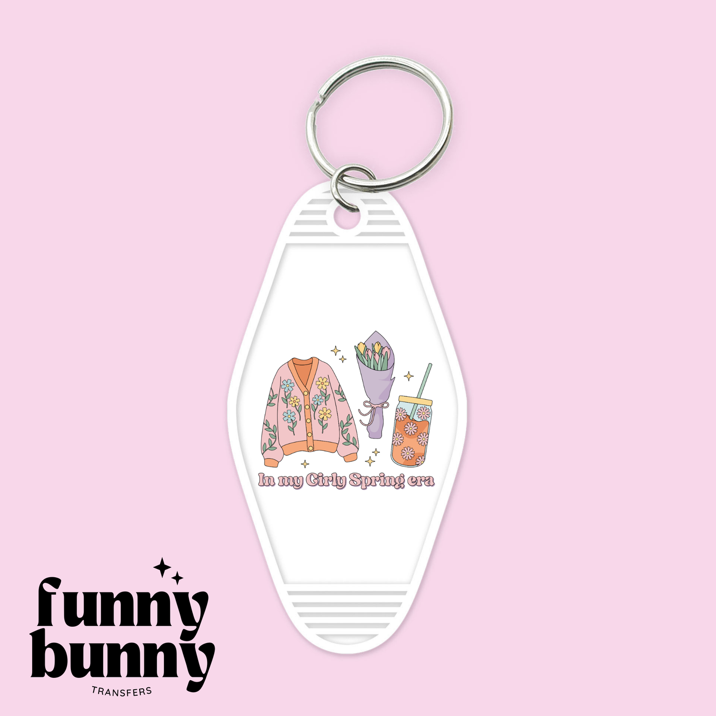 In My Girly Spring Era - Motel Keychain
