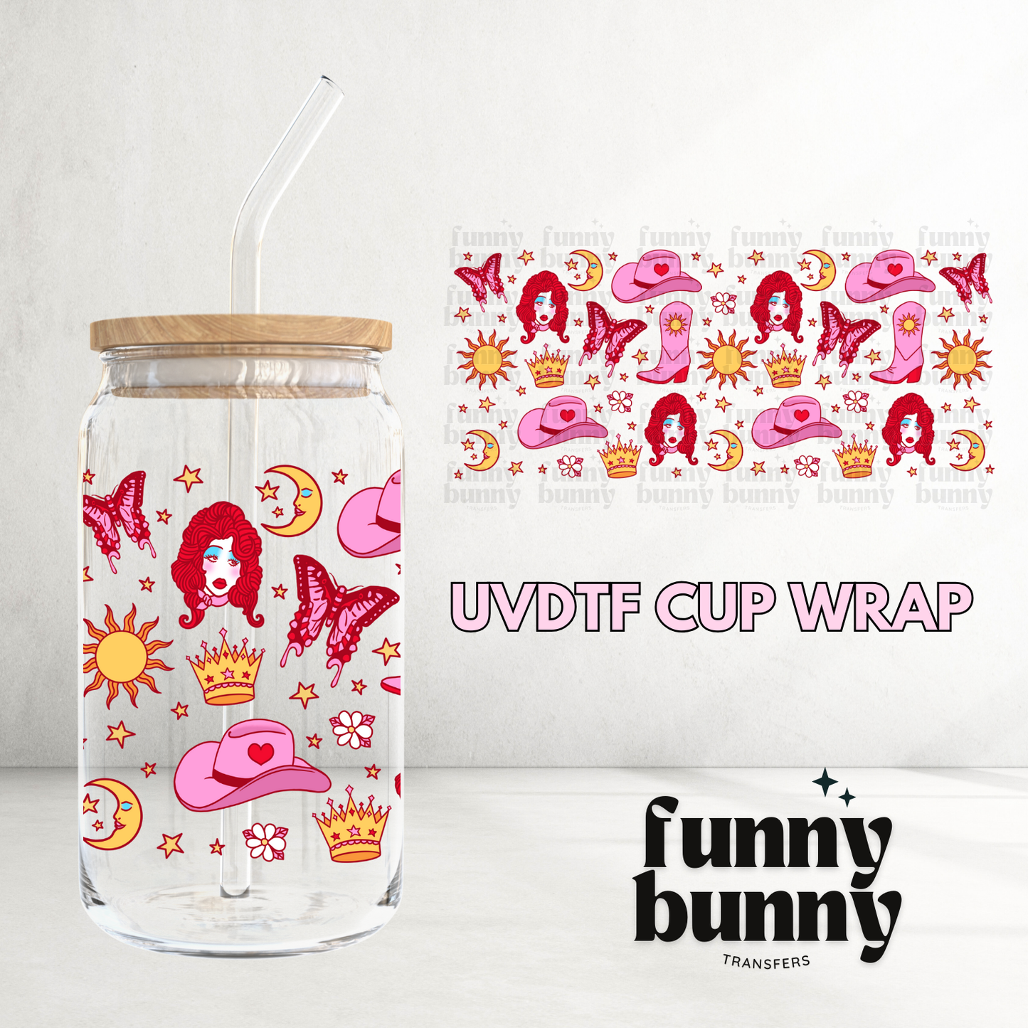 In My Pony Club Era - 16oz UVDTF Cup Wrap