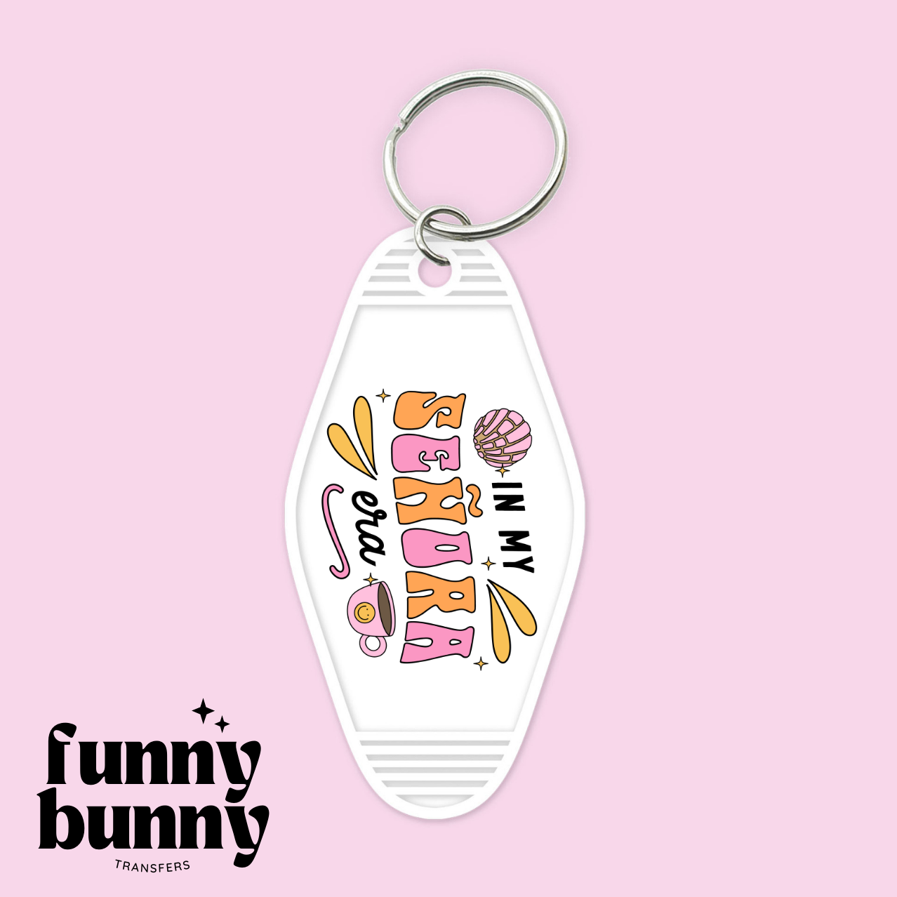 In My Senora Era Smiley - Motel Keychain