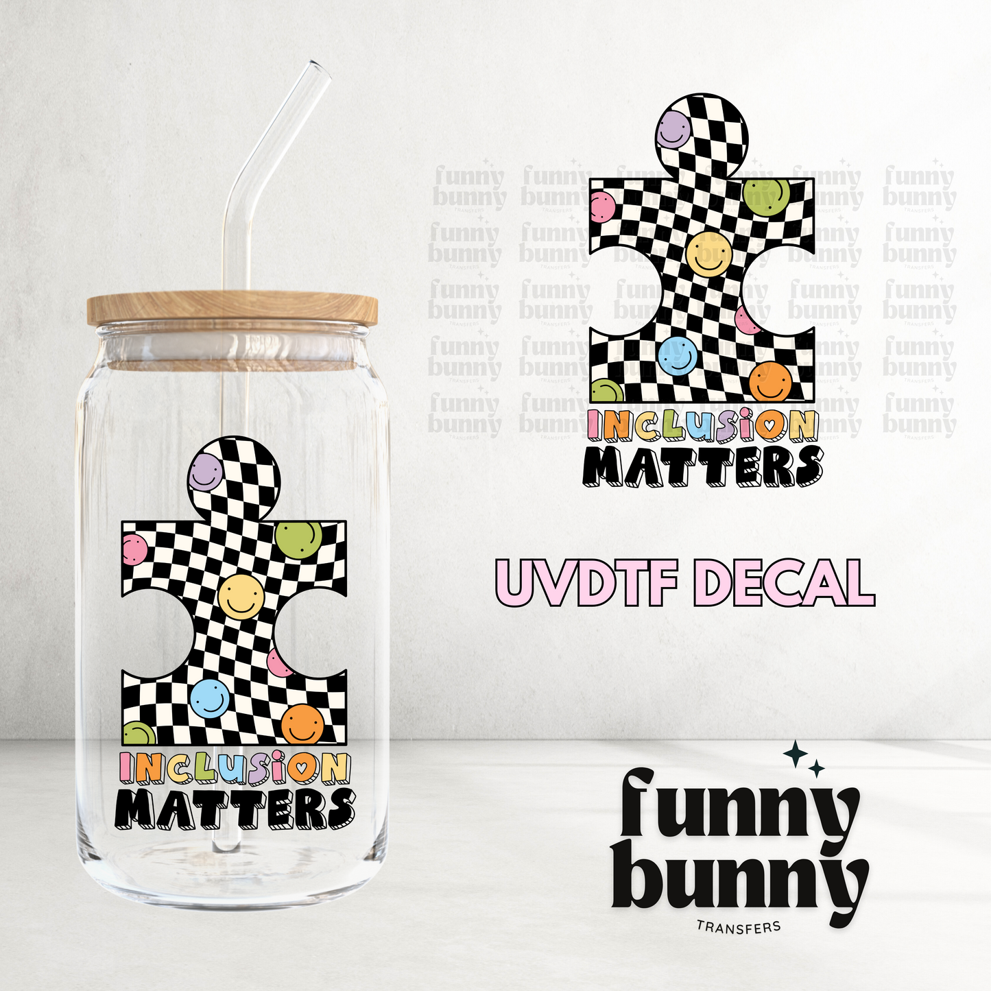 Inclusion Matters - UVDTF Decal