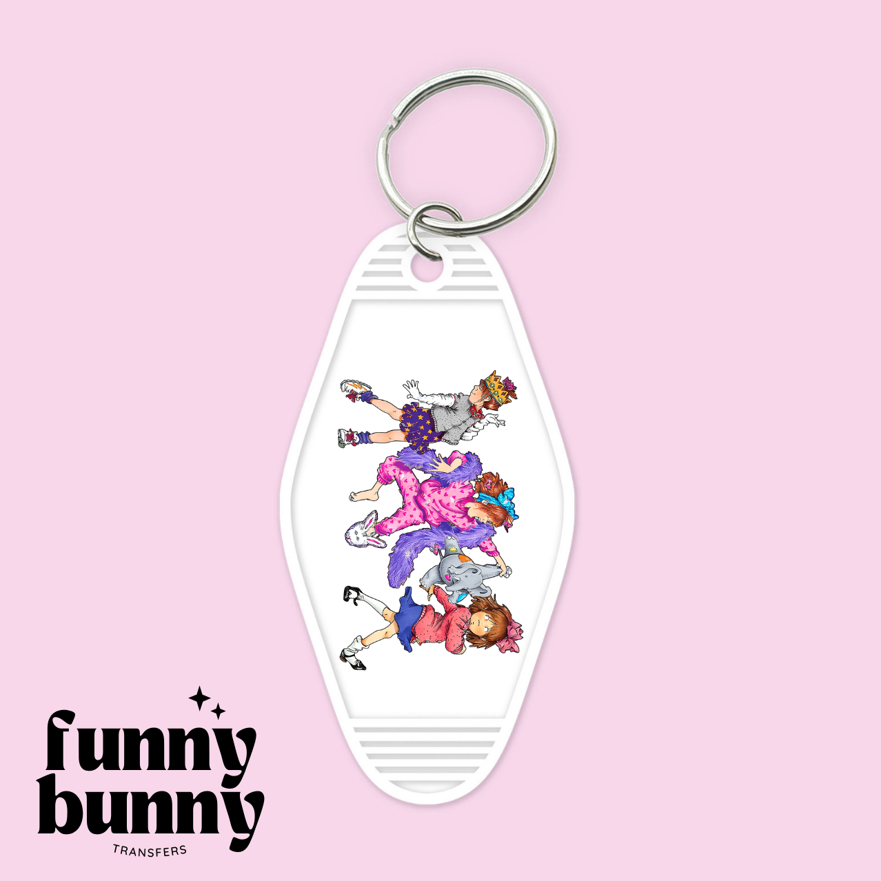 JB Children Book - Motel Keychain