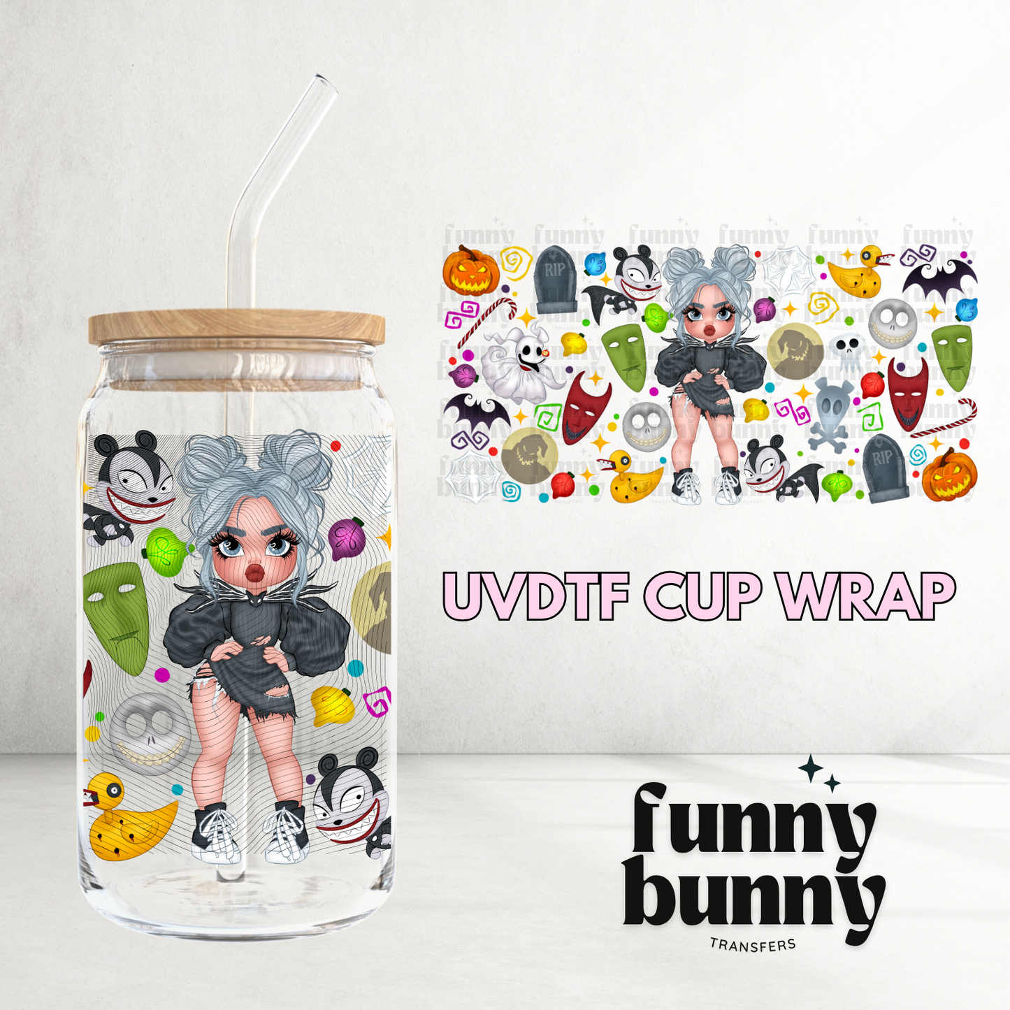 Jack Baddie - 16oz UVDTF Cup Wrap