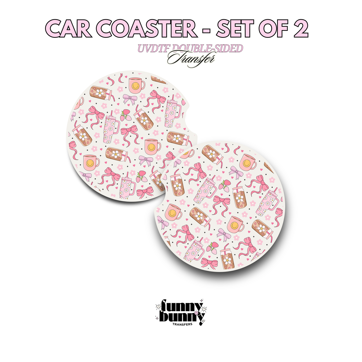 Just A Coquette Girl - UVDTF Coaster